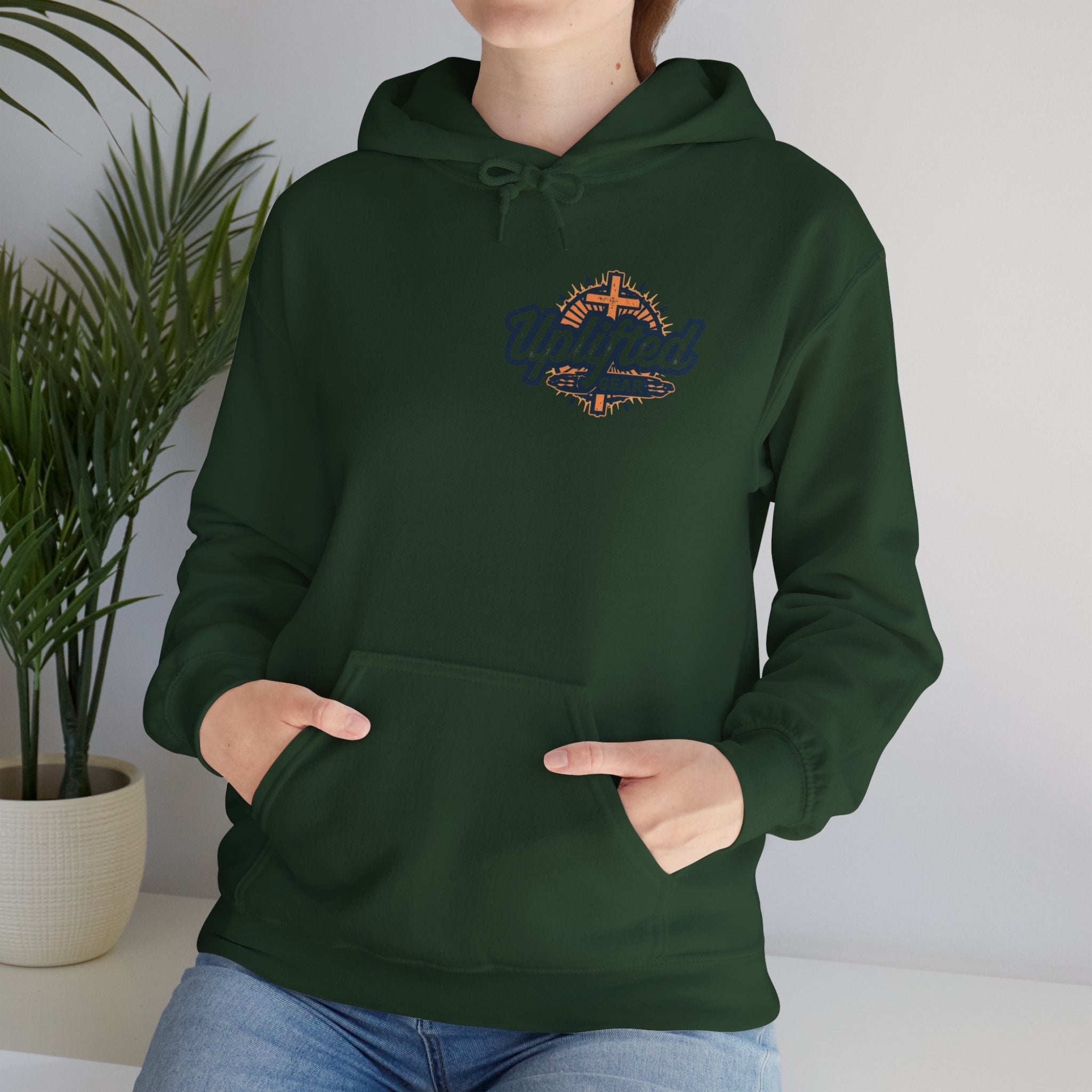 Bible Verse Unisex Heavy Blend™ Hooded Sweatshirt - Jeremiah 29 : 11 Printify