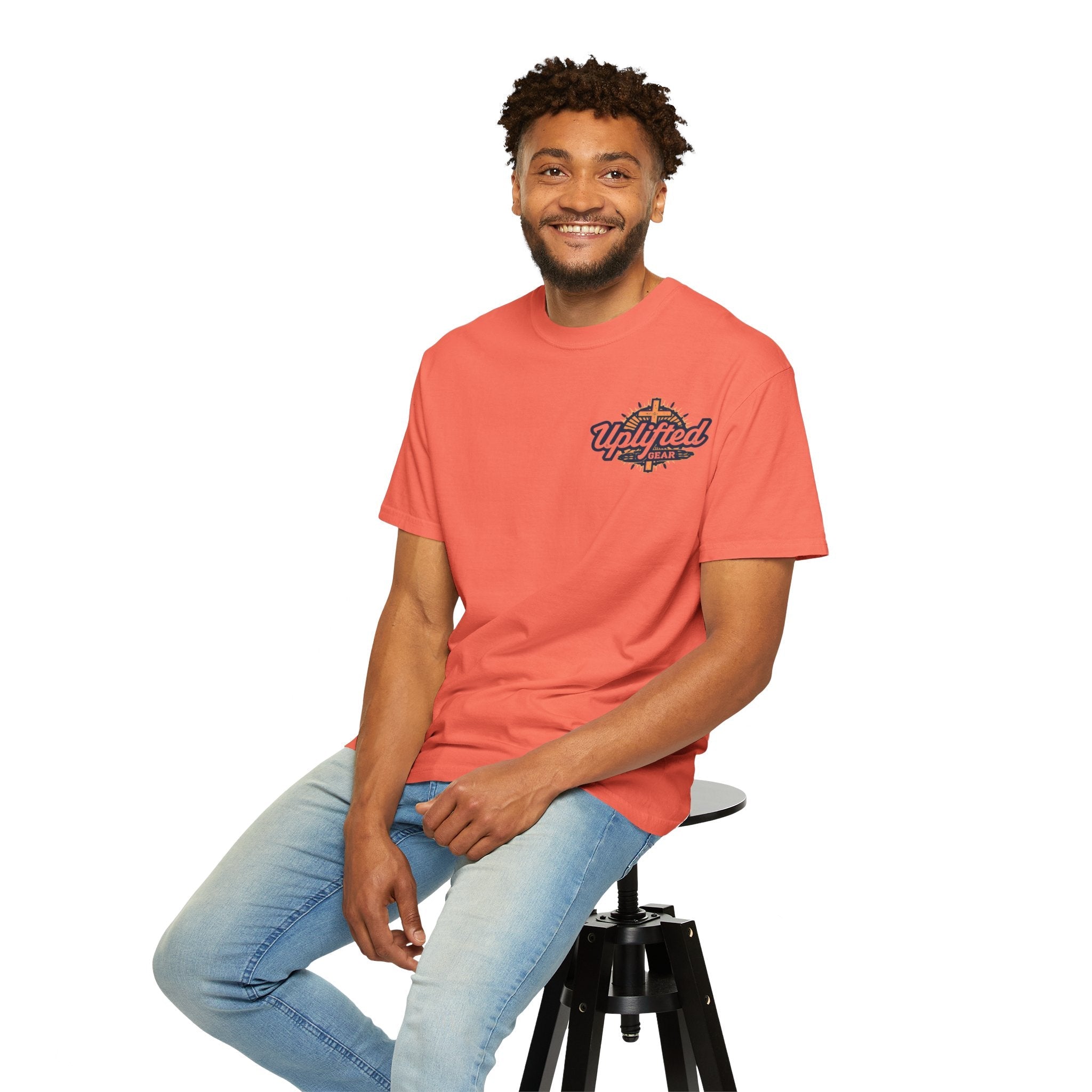Bible Verse Unisex Garment-Dyed T-shirt -  Philippians 4 : 13 Printify