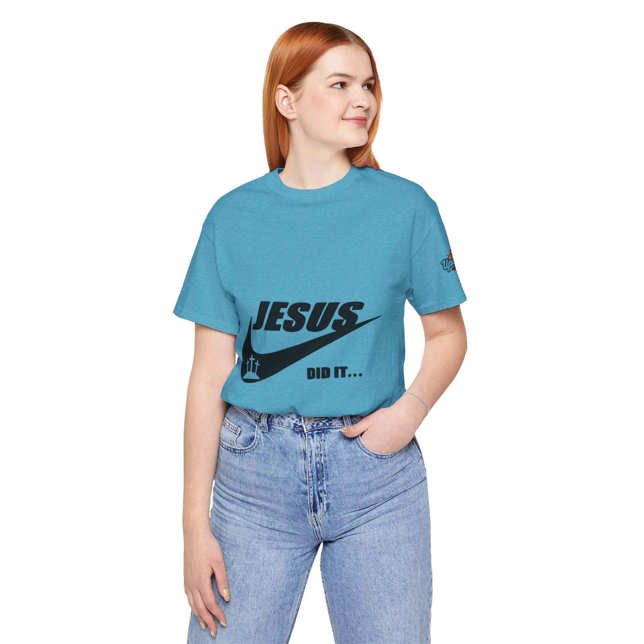 Jesus Did It T-shirt - Funny Christian Parody T-shirt - Faith & Victory Apparel