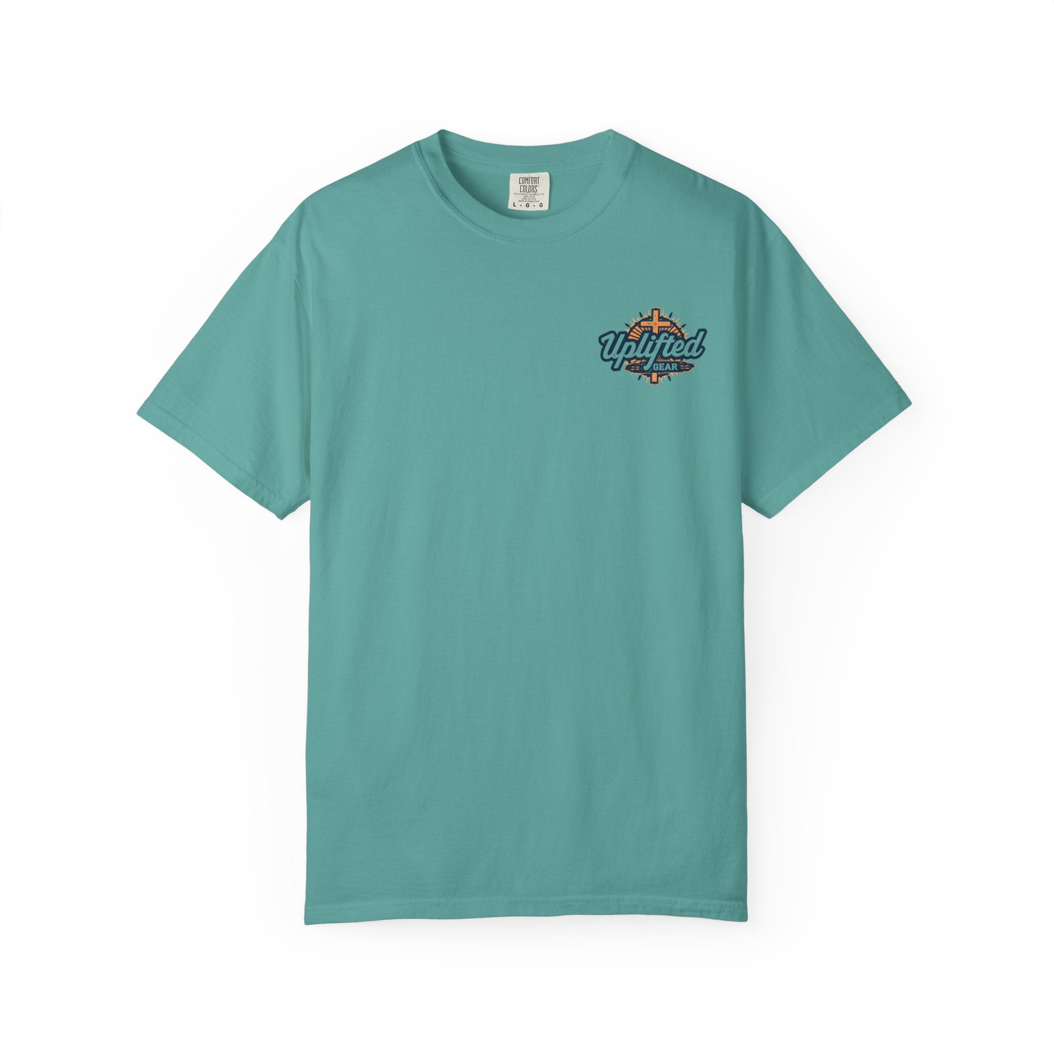 Bible Verse Unisex Garment-Dyed T-shirt - Isaiah 41 : 10 Printify