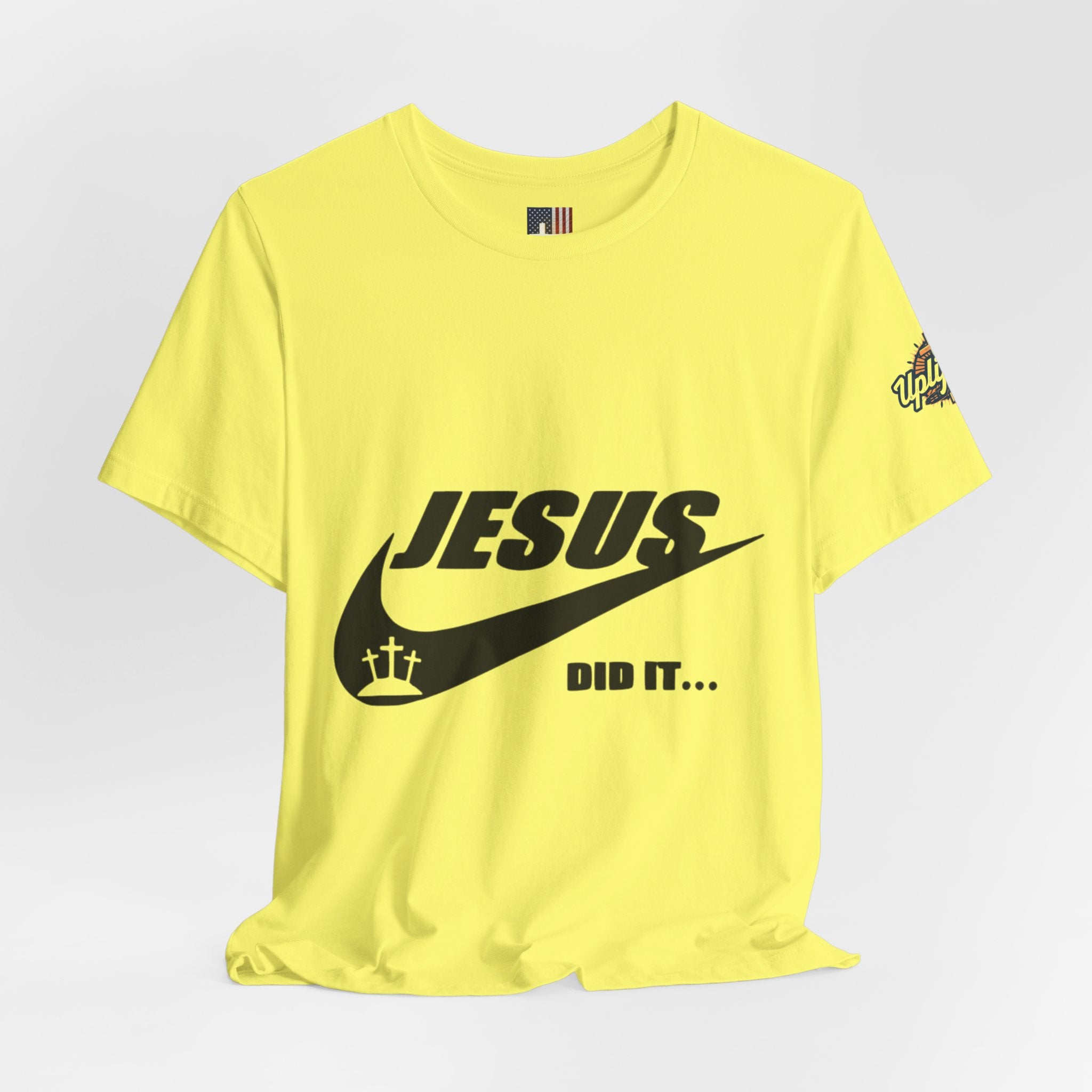 Jesus Did It T-shirt - Funny Christian Parody T-shirt - Faith & Victory Apparel