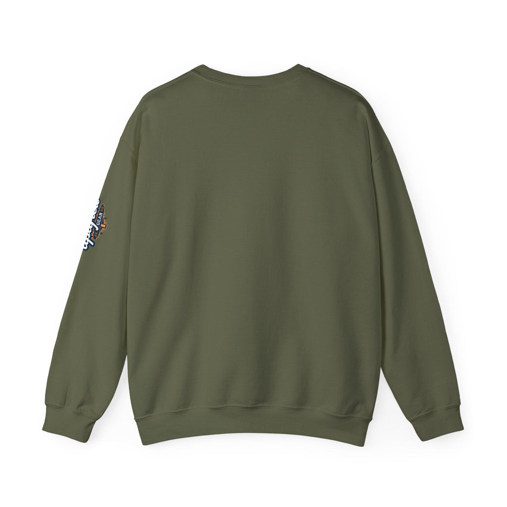 Trust God Not Government Sweatshirt — Vintage Patriotic Christian Sweatshirt Printify