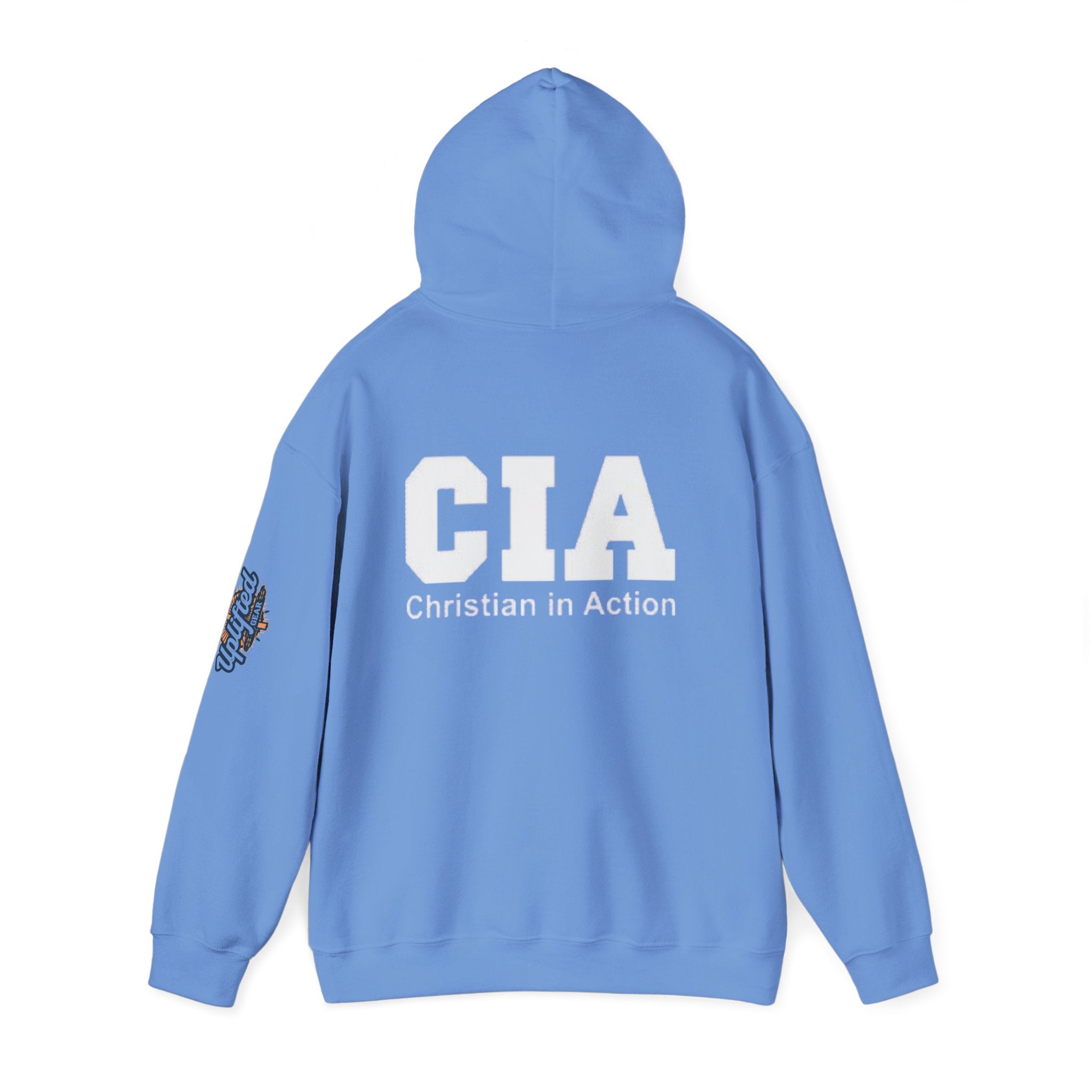 CIA Christian in Action Hoodie - Funny Faith Parody Hoodie - Mission Ready Apparel Printify