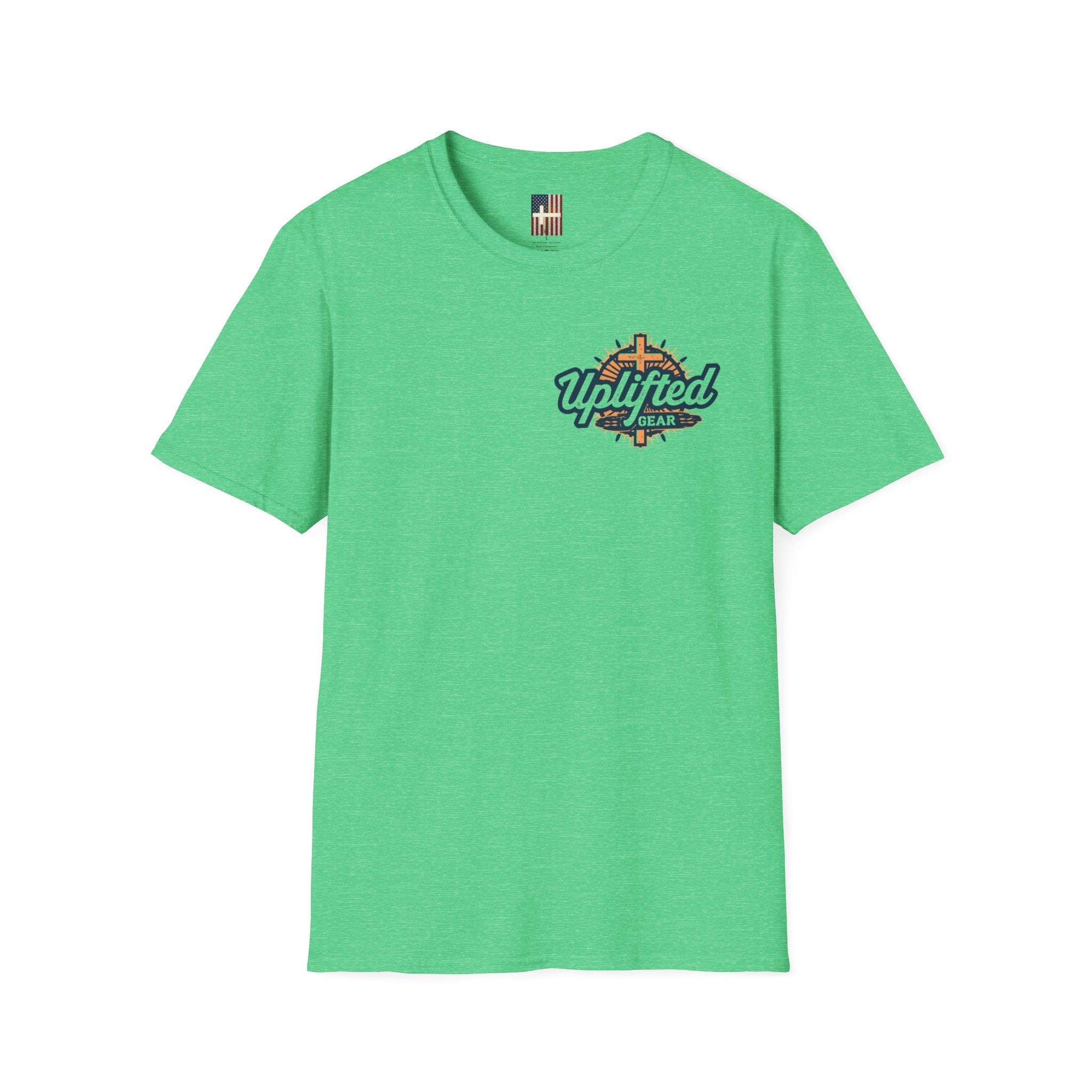 Jesus Saves Christmas T-shirt – Grinch vs Savior Light Battle Christian T-shirt for Hilarious Holiday Faith & True Joy Printify