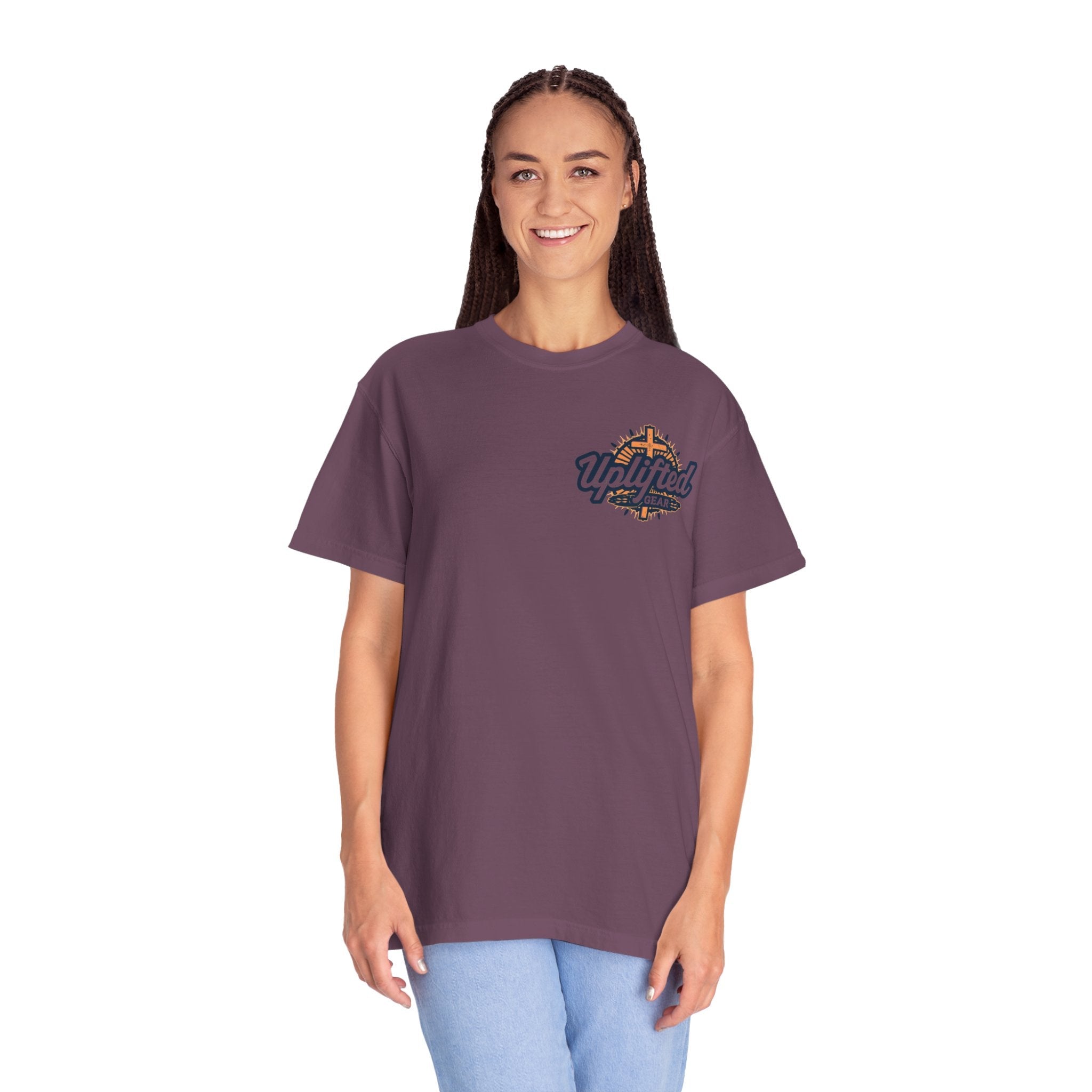 Unashamed T-shirt – Ichthys Jesus Fish & Cross Christian Sweatshirt for Romans 1:16 Bold Faith Printify