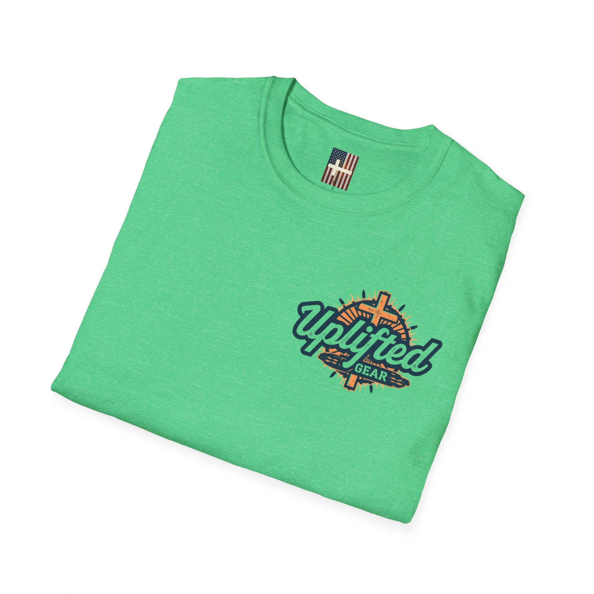 Jesus Saves Christmas T-shirt – Grinch vs Savior Light Battle Christian T-shirt for Hilarious Holiday Faith & True Joy Printify