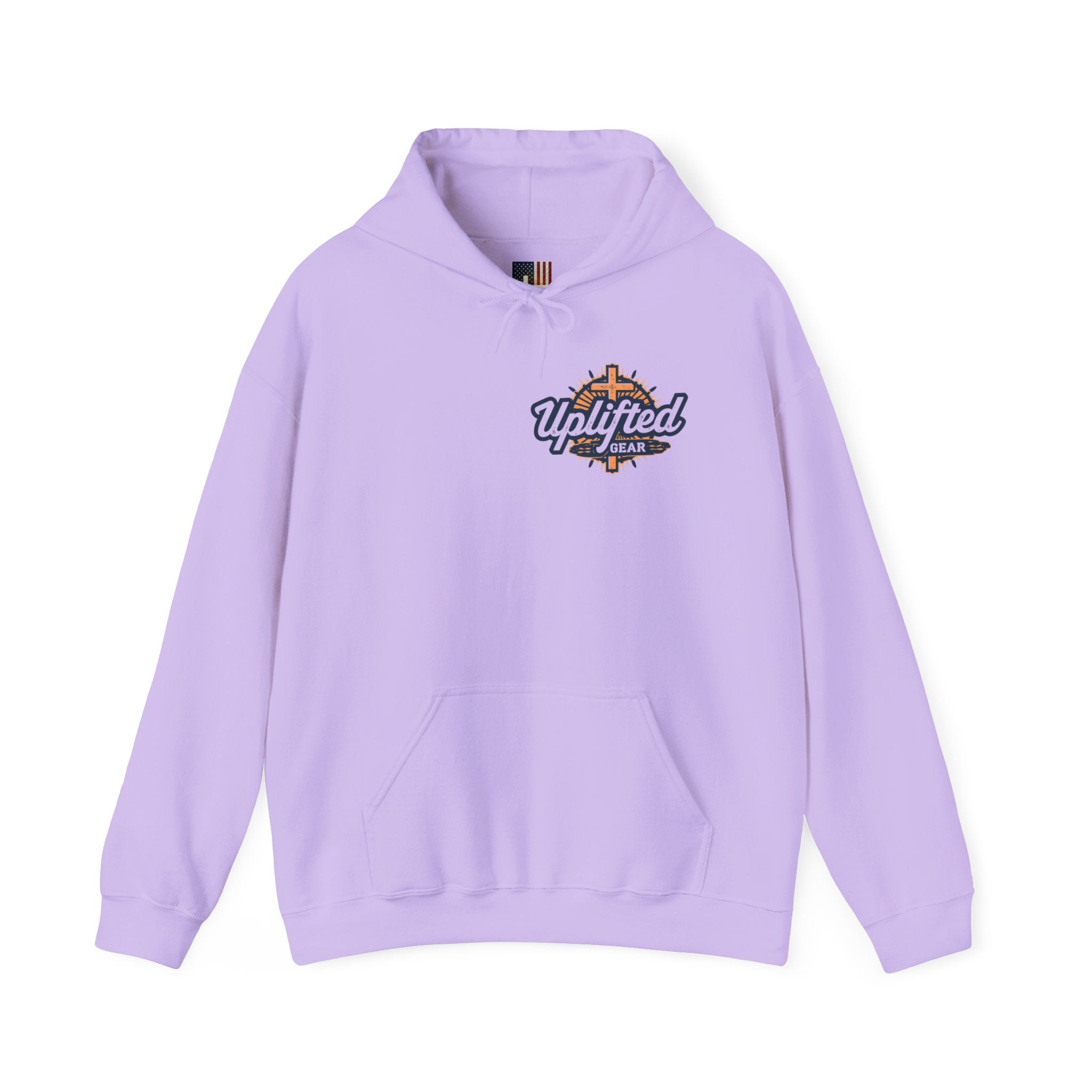 Trust in The Lord Proverbs 3:5-6 Biblical Design Unisex Heavy Blend™ Hooded Sweatshirt Printify