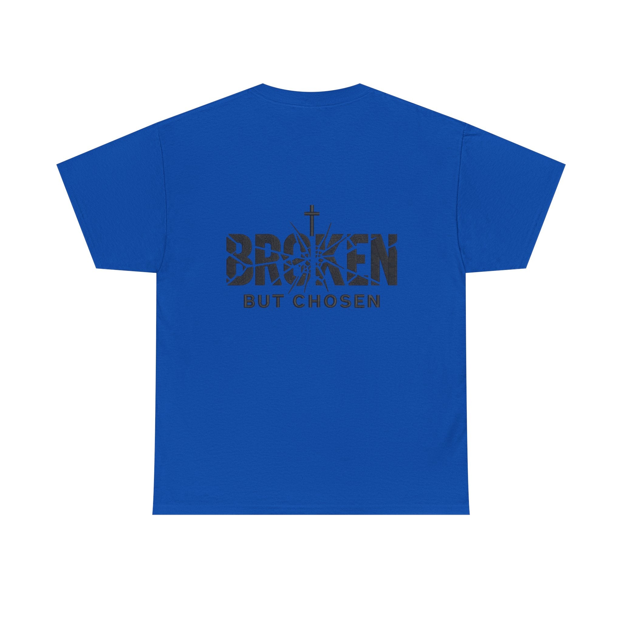 Broken But Chosen T-Shirt — Inspirational Faith Graphic Tee Printify