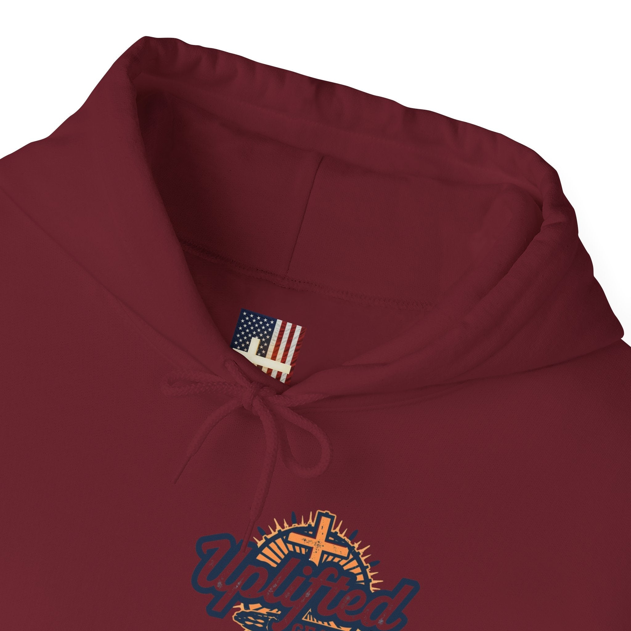 Jesus is King Hoodie – Bold Crown & Cross Christian Sweatshirt for Eternal Reign & Cozy Faith Printify