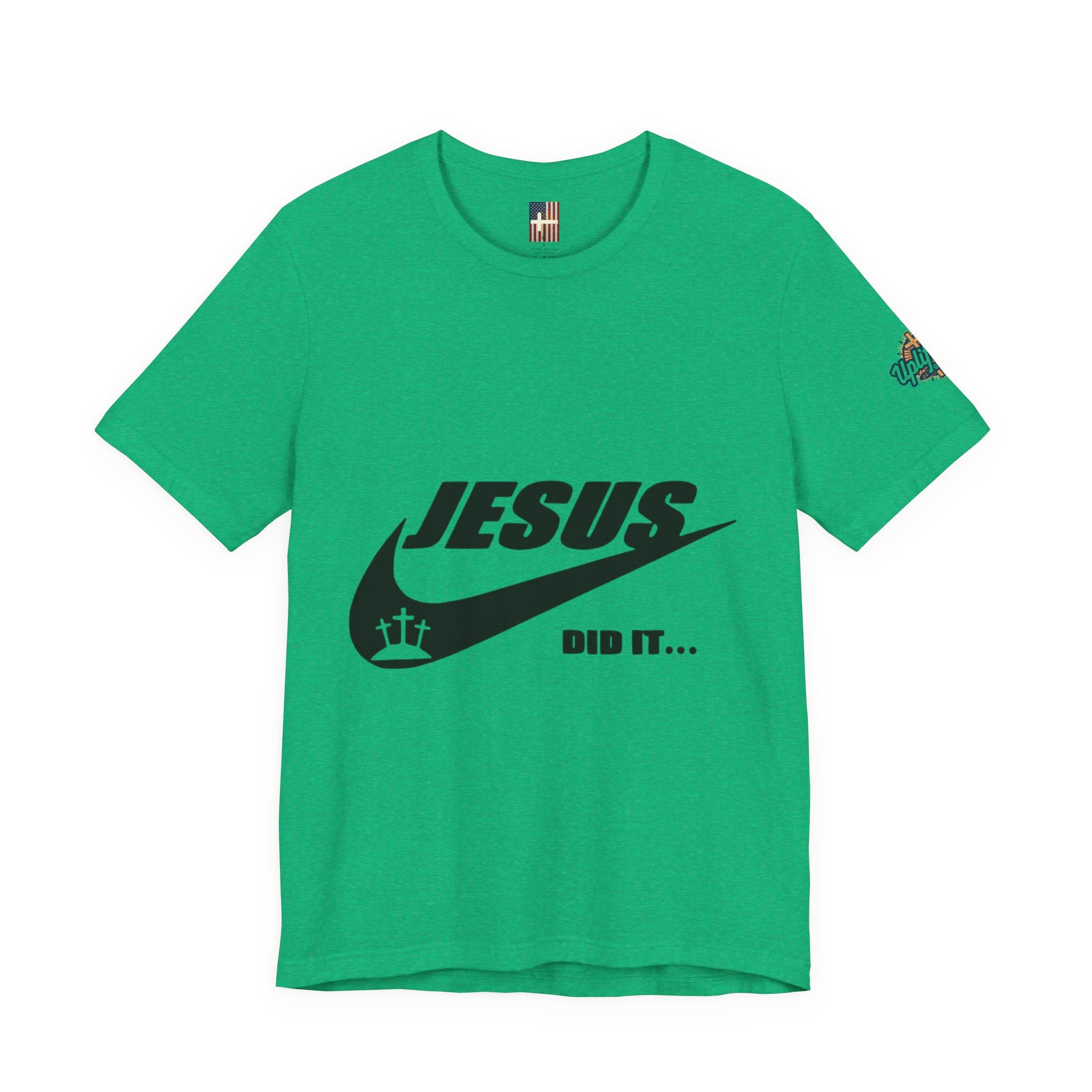 Jesus Did It T-shirt - Funny Christian Parody T-shirt - Faith & Victory Apparel