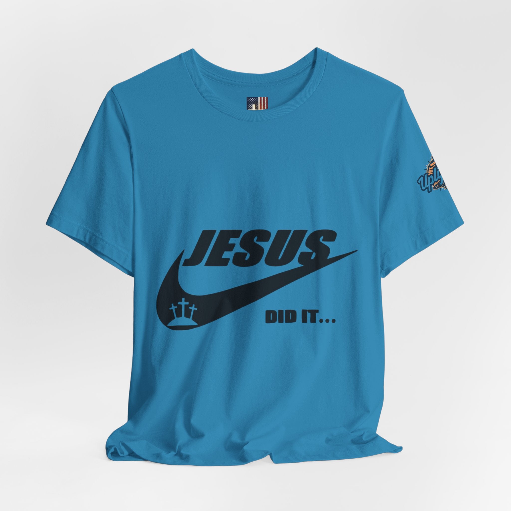 Jesus Did It T-shirt - Funny Christian Parody T-shirt - Faith & Victory Apparel