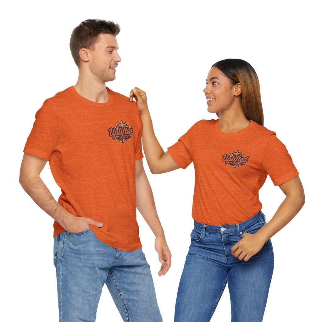 Religious Graphic Tee with Armor Of God Design Unisex Jersey Short Sleeve Tee Printify
