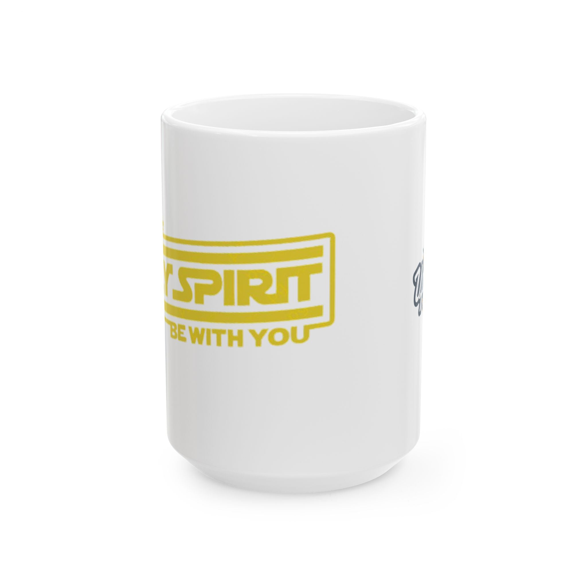 May the Holy Spirit Be With You Coffee Mug — Christian Star Wars Parody (11/15 oz) Printify