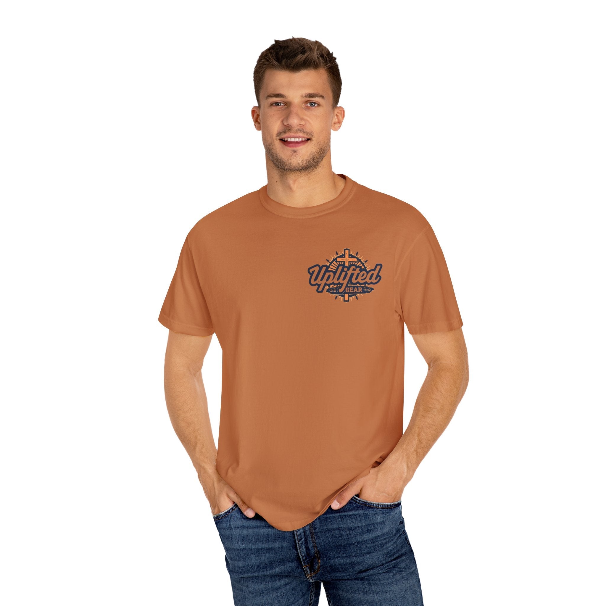 AMEN Acronym T-Shirt – Always Agree with God Move with God End with God Never Doubt God Christian Tee for Unwavering Faith Printify