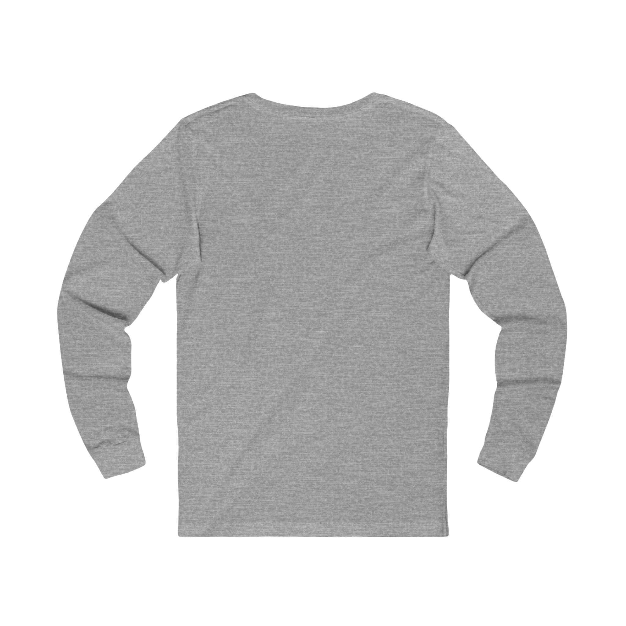 🎄 Jesus > Santa – Minimalist Christian Christmas Long Sleeve Shirt | Bold Faith Over Holiday Tee | Cross vs Santa Hat Design | Uplifted Gear Printify