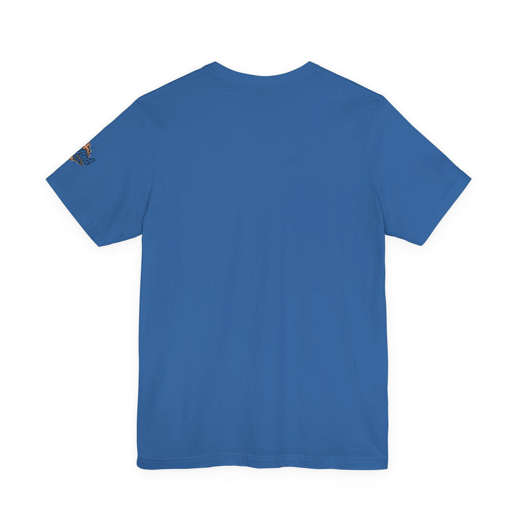 Jesus Is King T-shirt | Modern Typographic Cross Christian T-shirt Printify