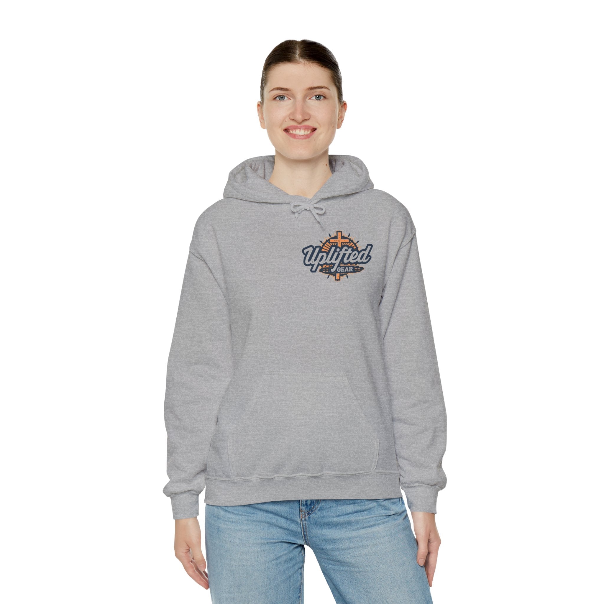 Abide Hoodie – Vine Wrapped John 15:5 Christian Hoodie for Cozy Devotion Printify