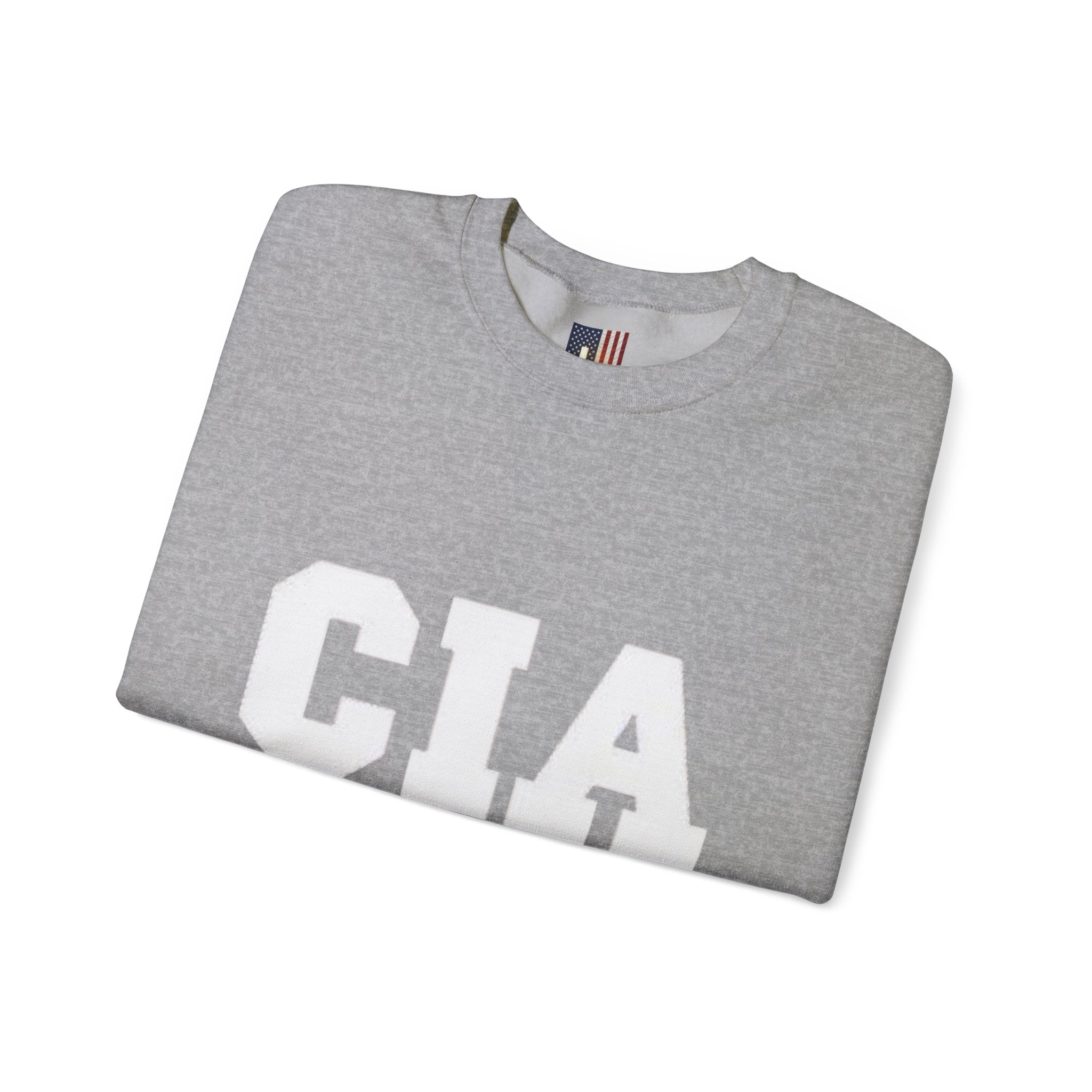 CIA Christian in Action Sweatshirt - Funny Faith Parody Sweatshirt - Mission Ready Apparel Printify