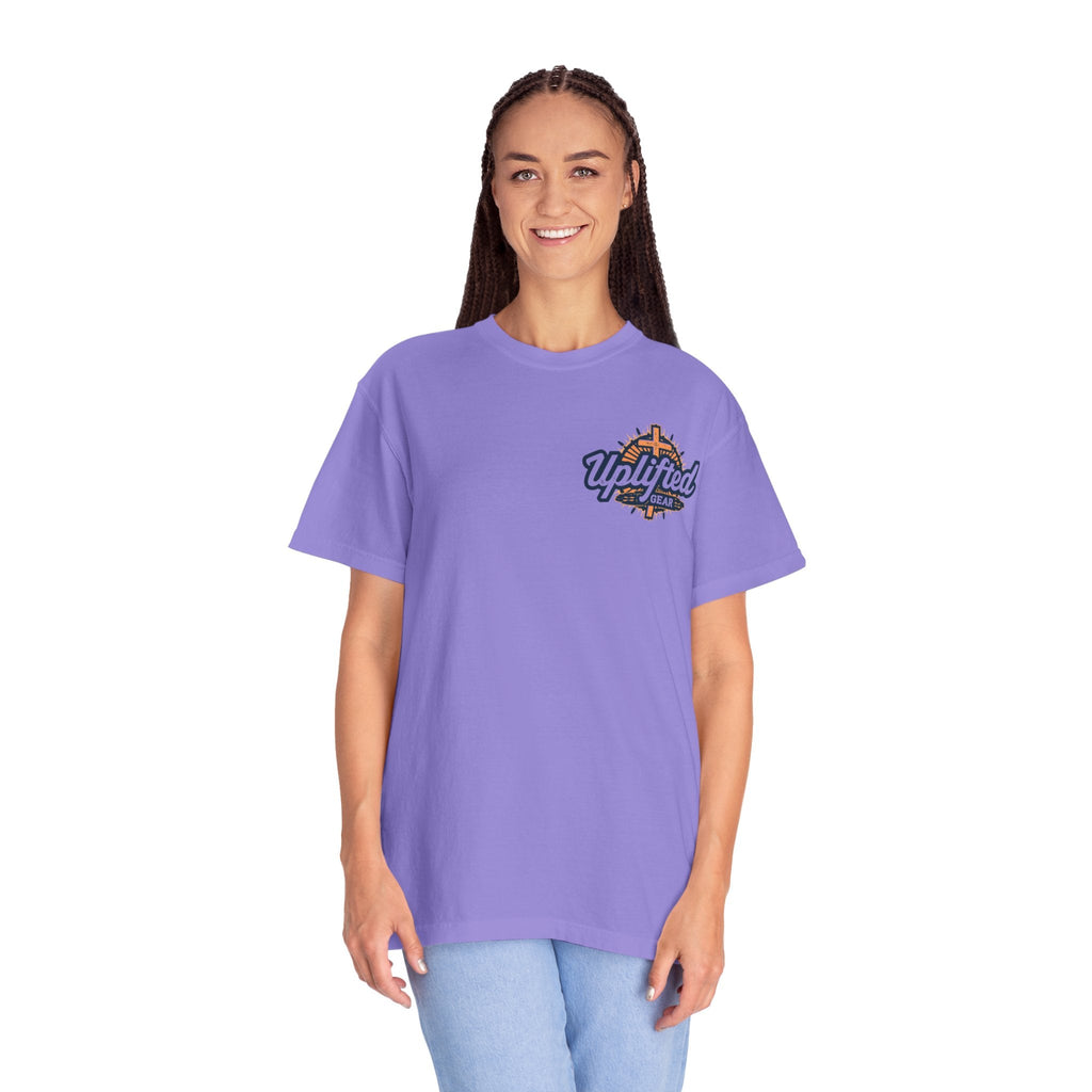 Unto Us a Child is Born T-shirt – Isaiah 9:6 Nativity Manger Scene Christian Christmas T-shirt for Holy Night Faith Printify
