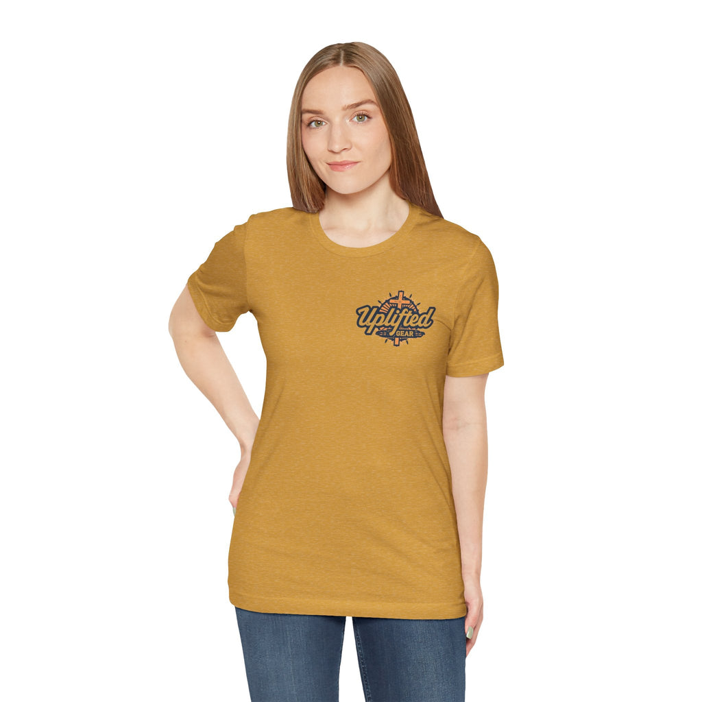 Trust in The Lord Proverbs 3:5-6 Biblical Design Unisex Jersey Short Sleeve Tee Printify