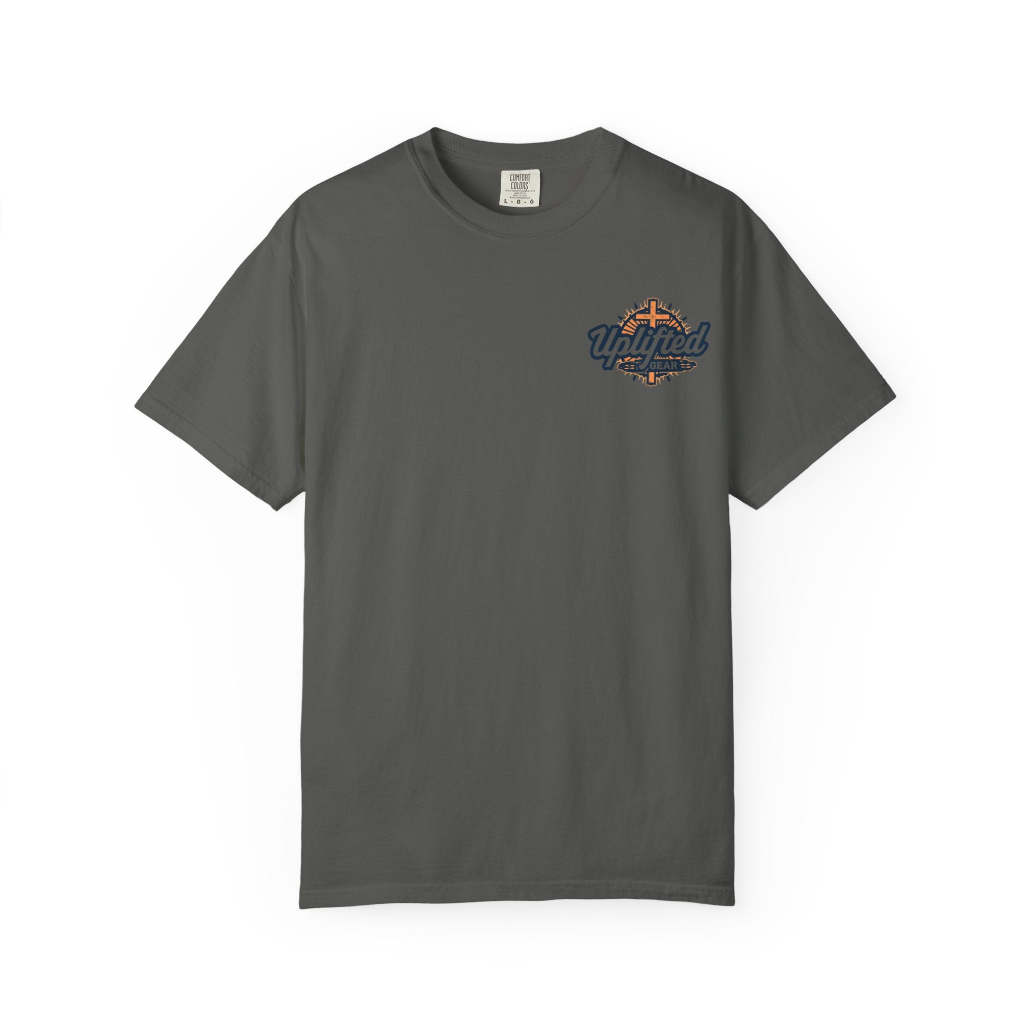 Jesus Is King T-shirt | Modern Typographic Cross Christian T-shirt Printify
