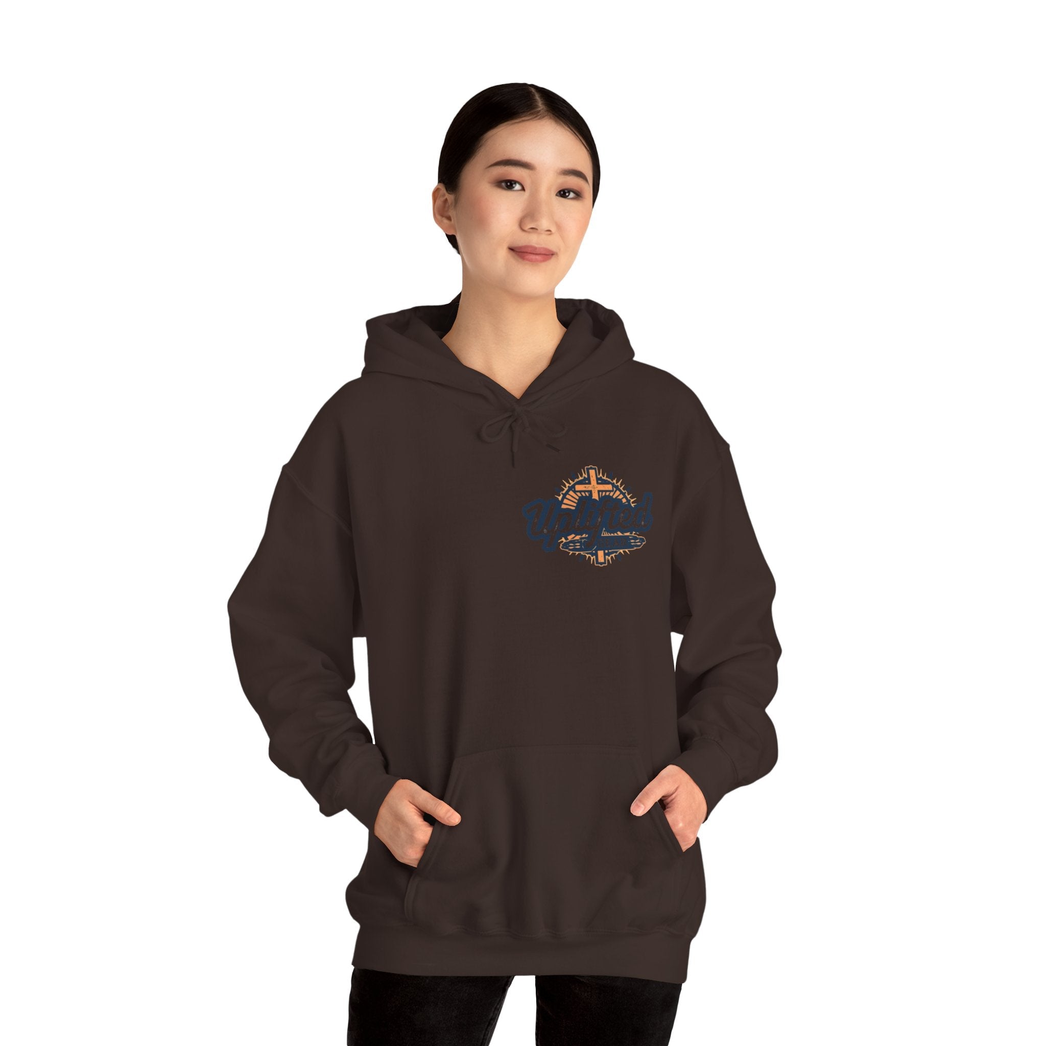 AMEN Acronym Hoodie – Agree with God Move with God End with God Never Doubt God Christian Sweatshirt for Unwavering Faith Printify