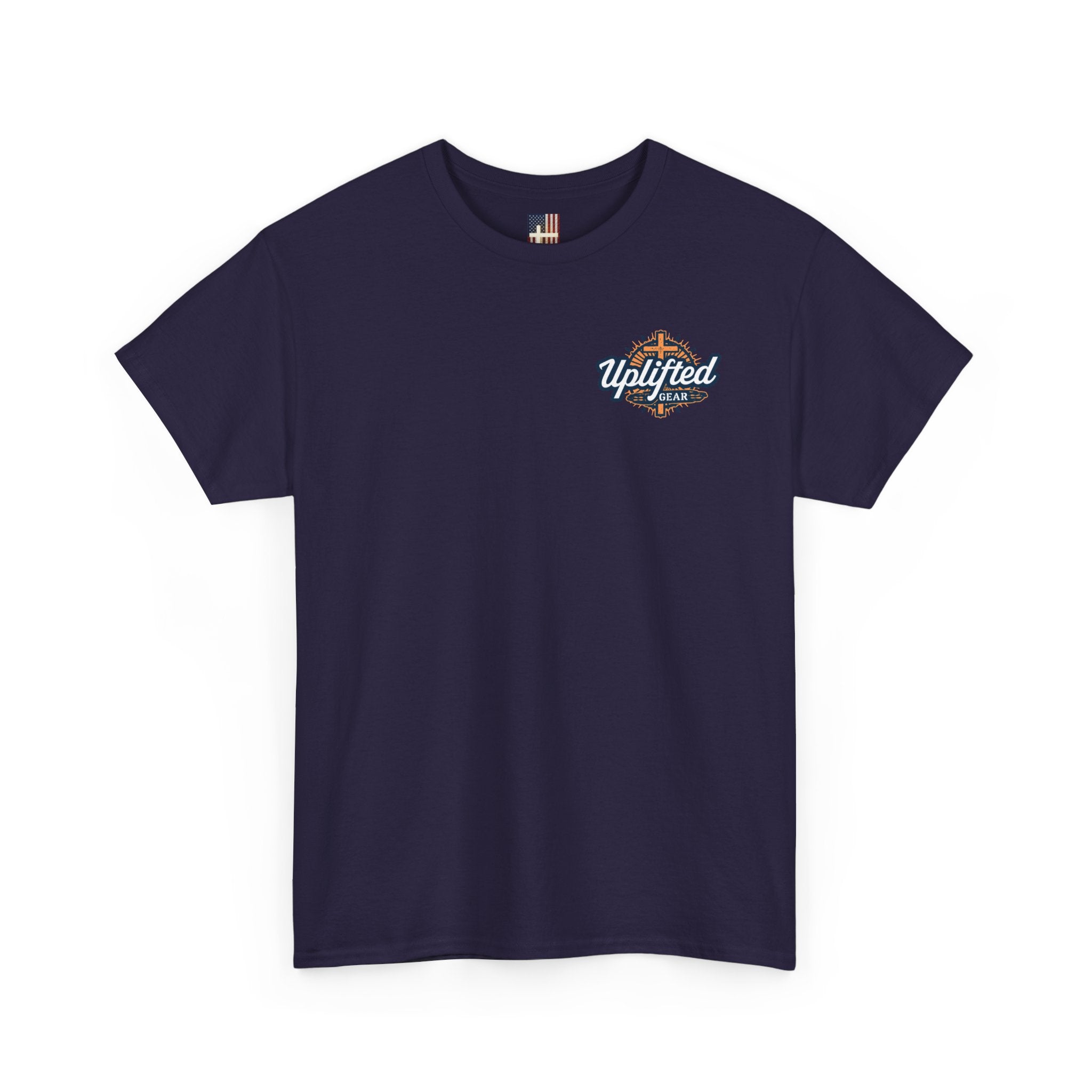 Walk By Faith Footprint T-Shirt Printify