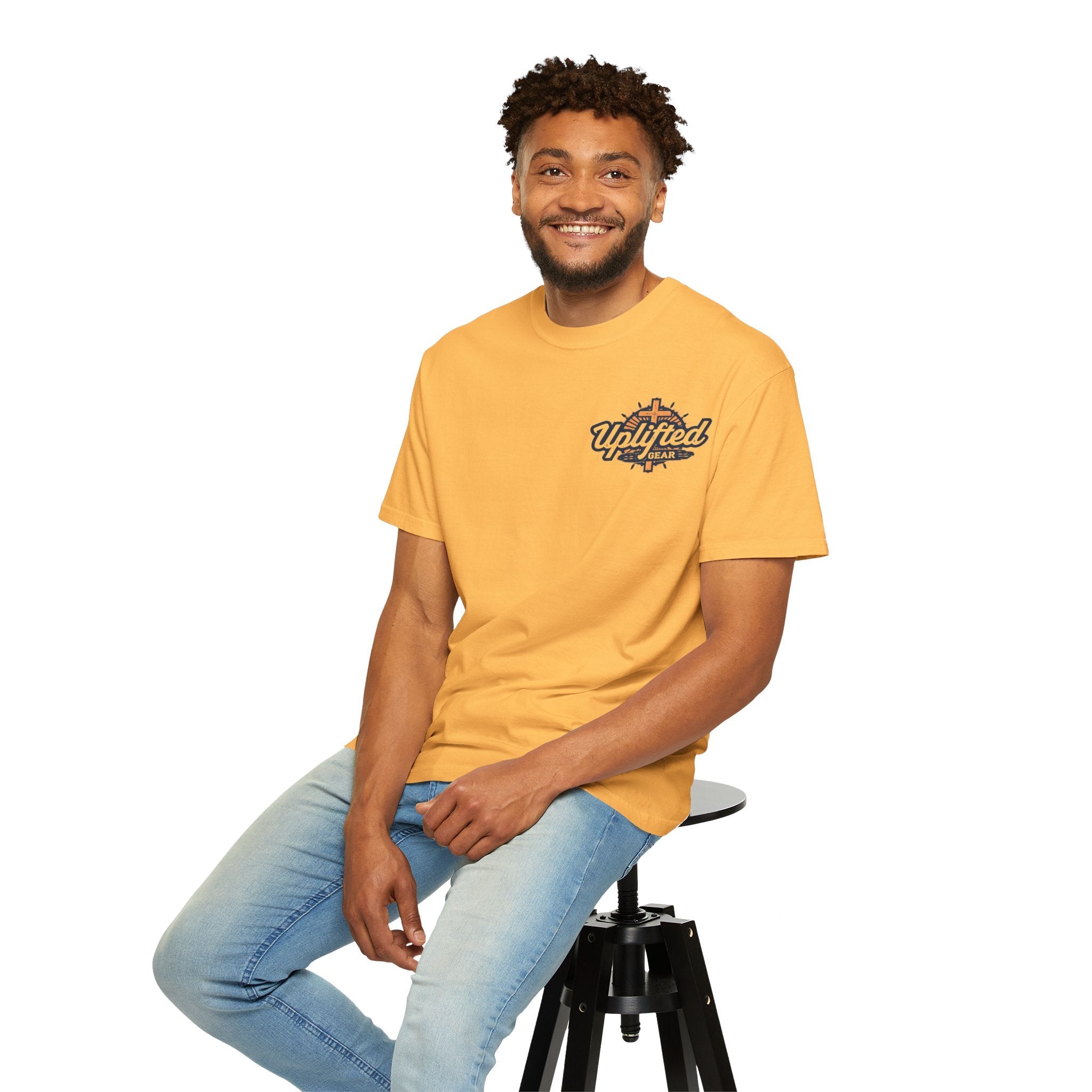 Bible Verse Unisex Garment-Dyed T-shirt -  Philippians 4 : 13 Printify