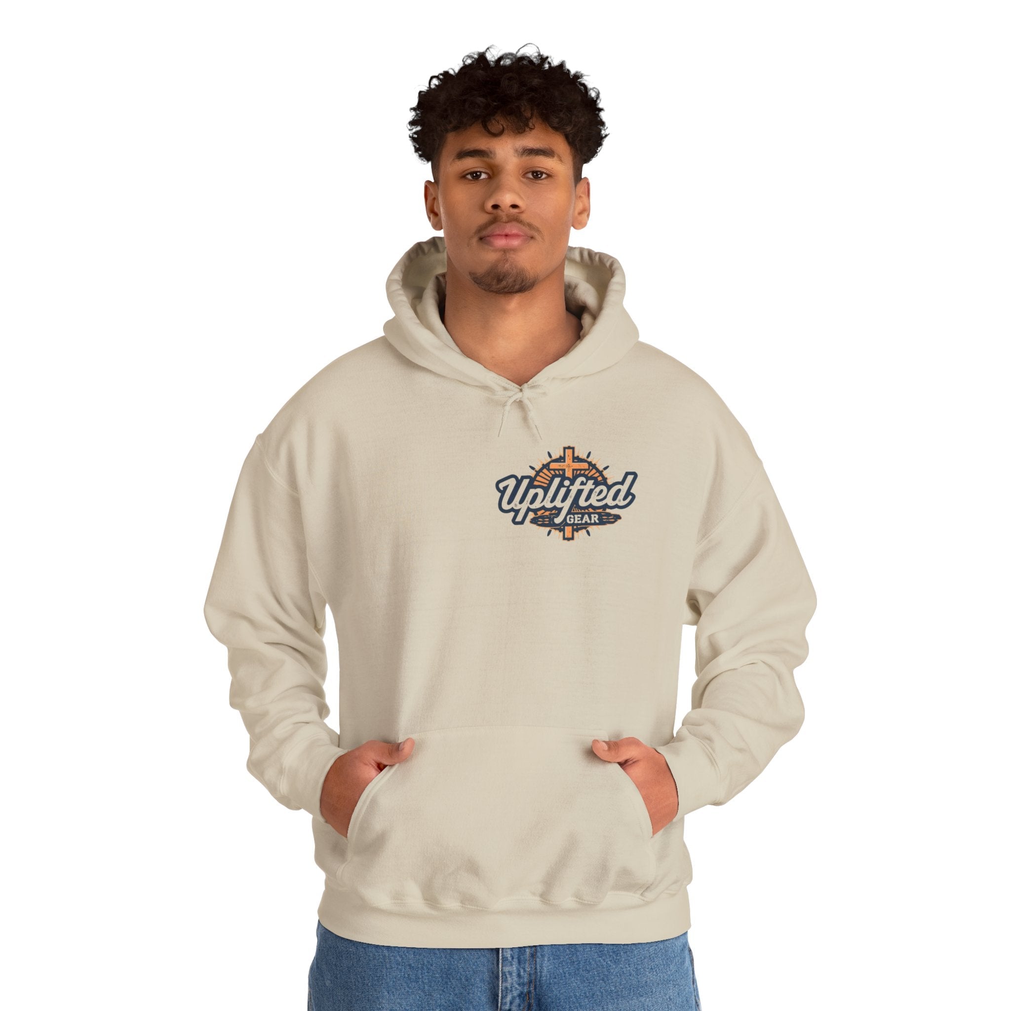 Abide Hoodie – Vine Wrapped John 15:5 Christian Hoodie for Cozy Devotion Printify