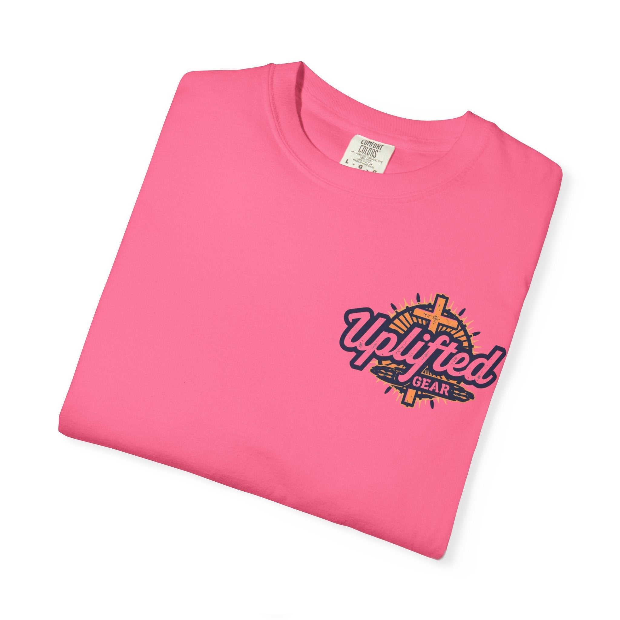 Trust in The Lord Proverbs 3:5-6 Biblical Design Unisex Garment-Dyed T-shirt Printify