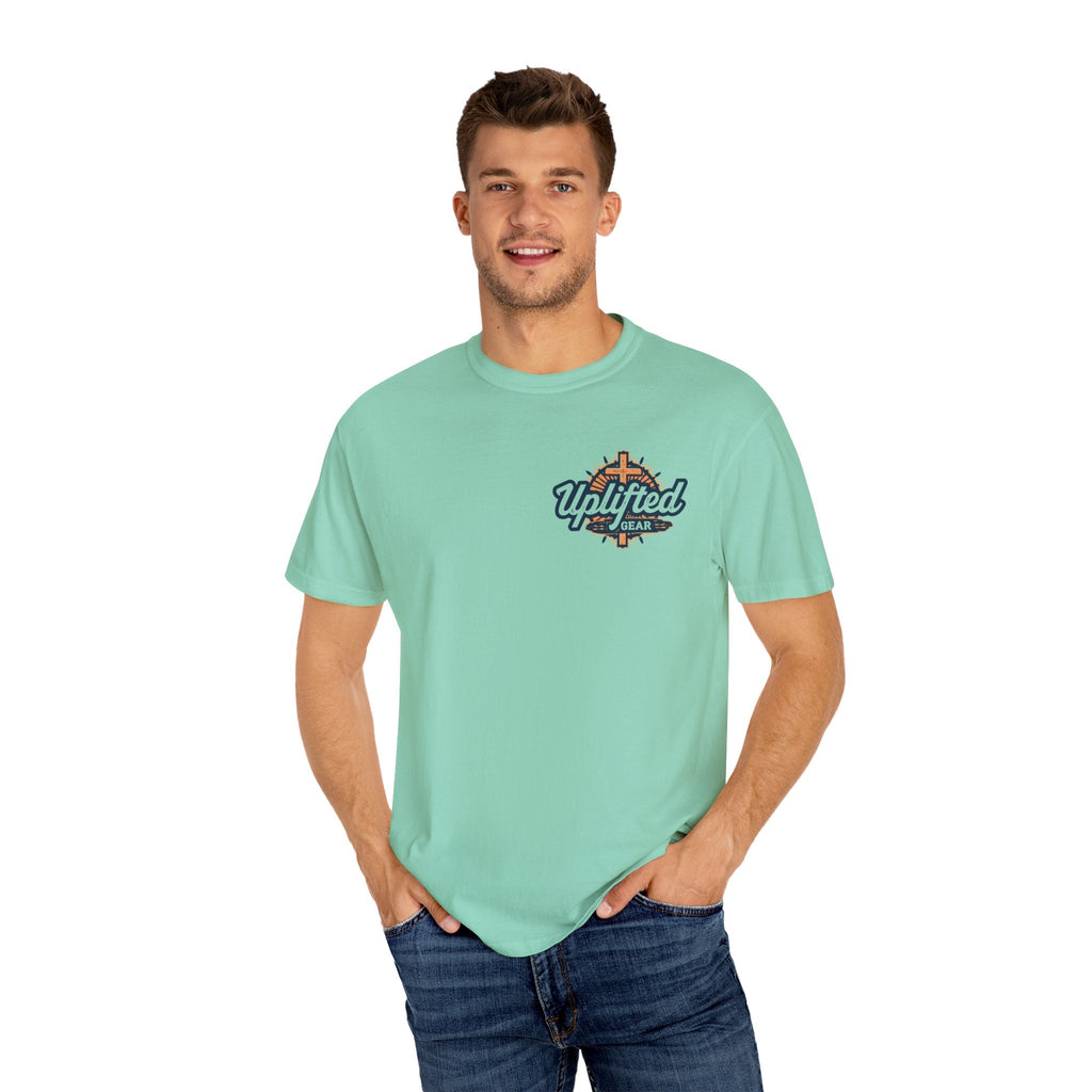 Christ is King T-Shirt – Bold Crown & Cross Christian Tee for Unashamed Faith Printify