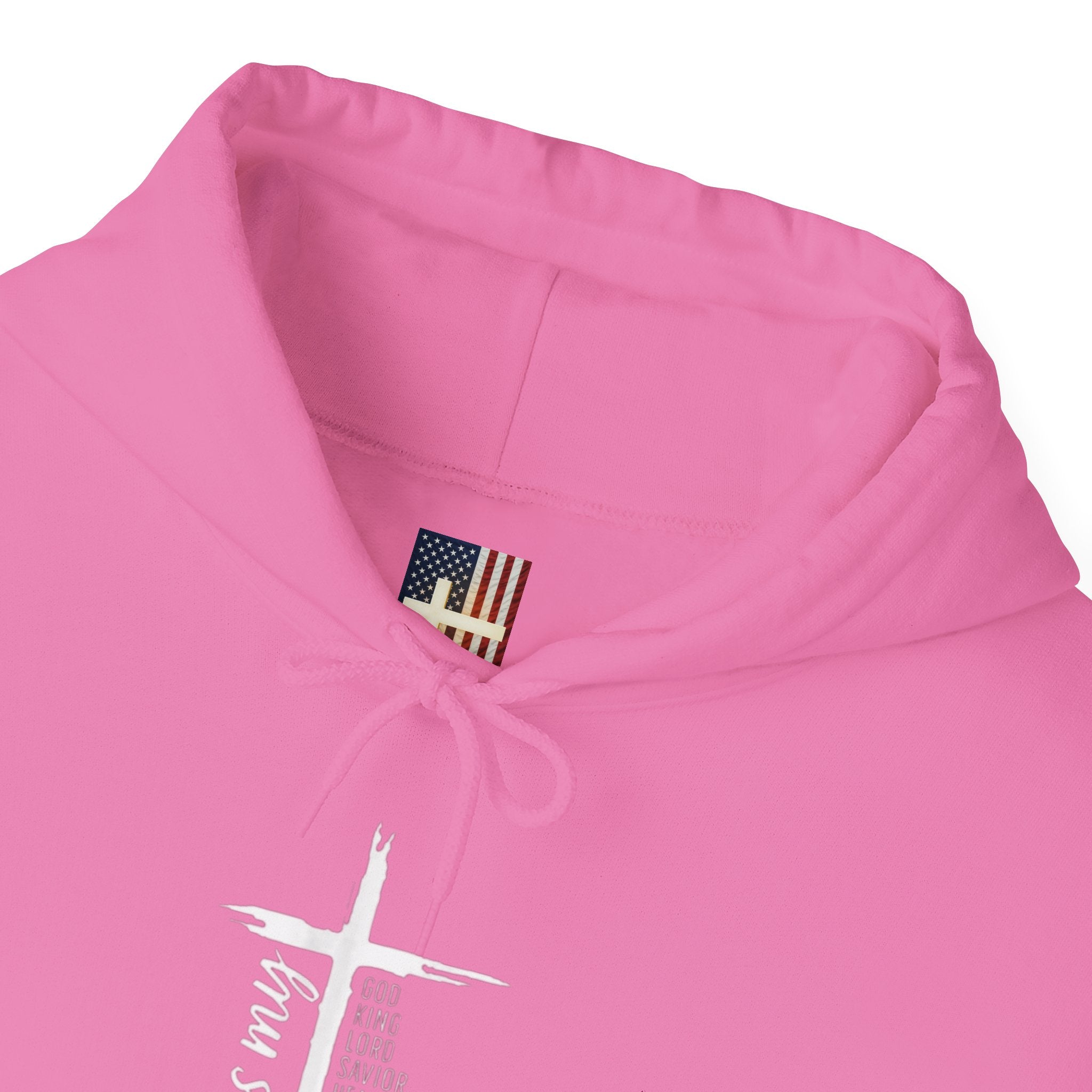 Jesus Is My Everything Hoodie – Cross List God King Lord Savior Christian Sweatshirt for Total Surrender Faith Printify