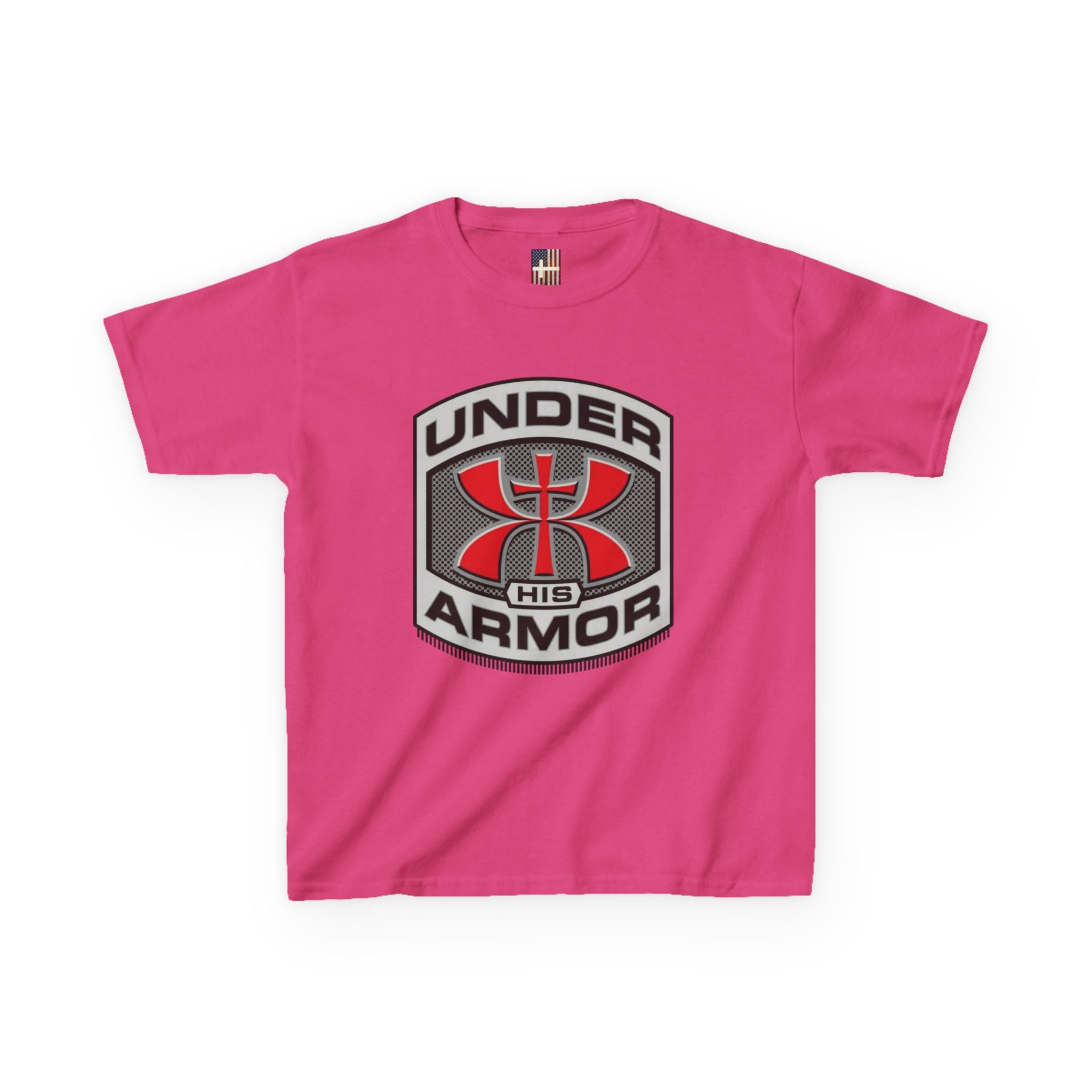 Under HIS Armor Christian T-Shirt — Faith-Inspired Under Armour Style Printify