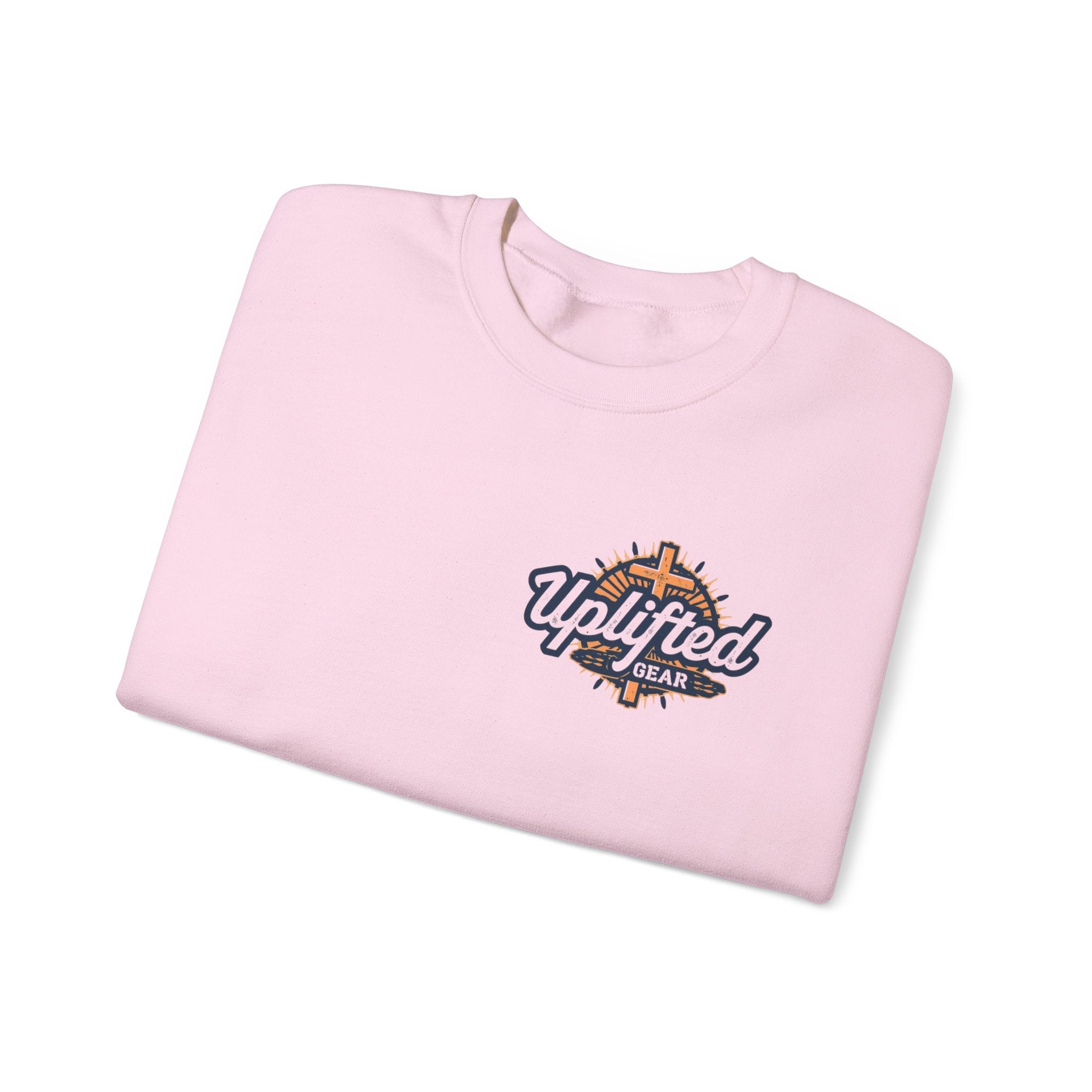 Unique Unicorn Sweatshirt – Rainbow Cross Psalm 139:14 Christian Sweatshirt for Wonderfully Made Printify