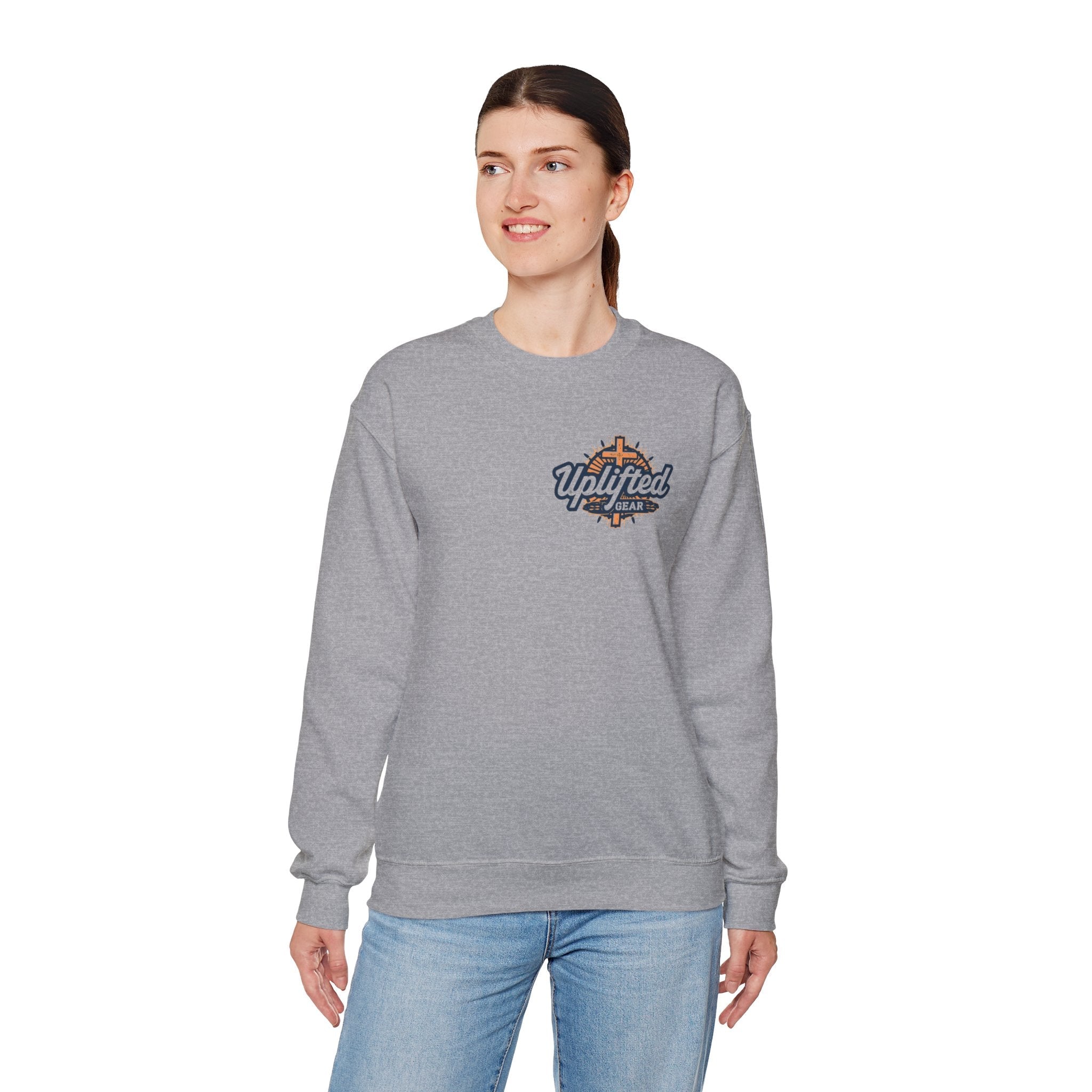 Bible Verse Unisex Heavy Blend™ Crewneck Sweatshirt -  Jeremiah 29 : 11 Printify