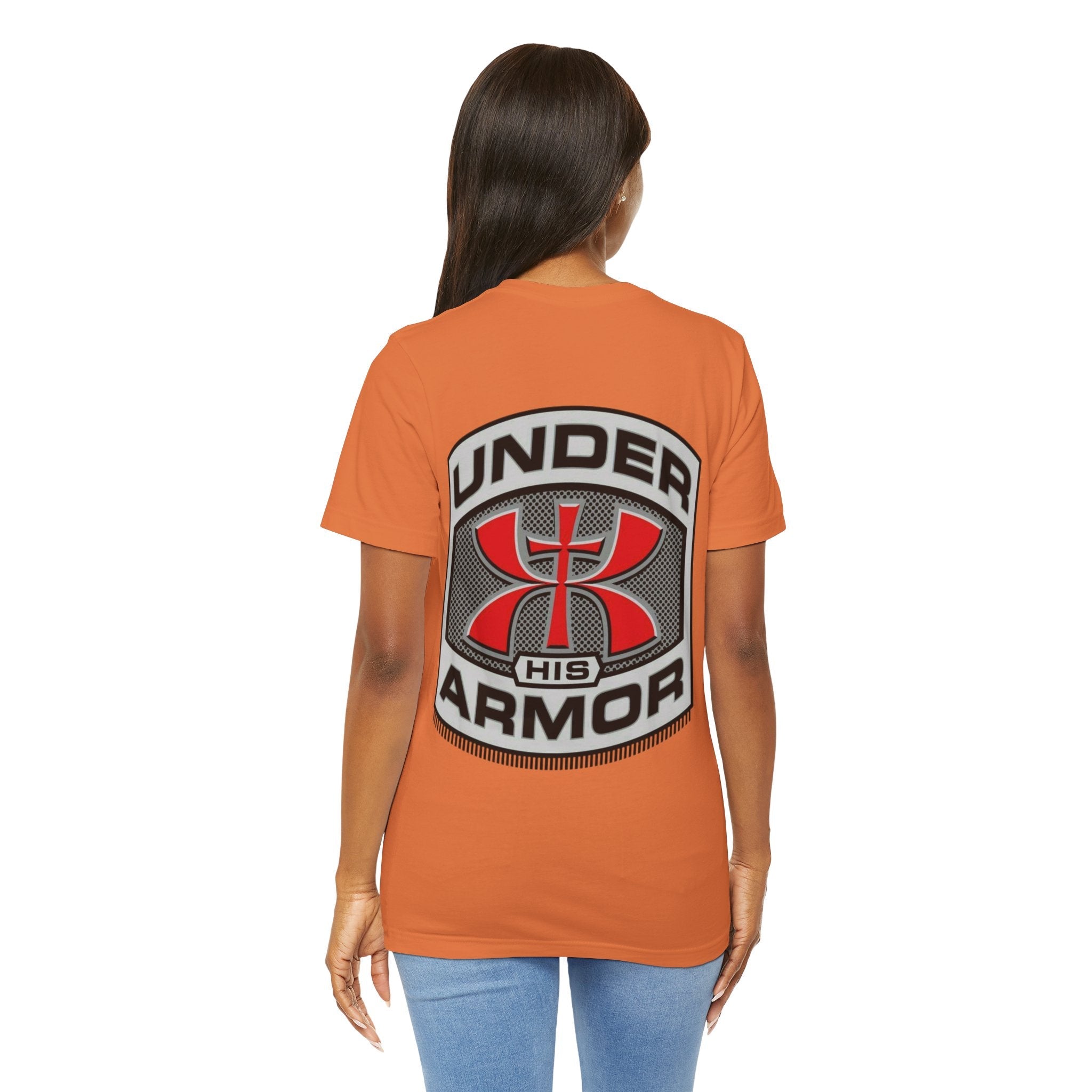 Under HIS Armor Christian T-Shirt — Faith-Inspired Under Armour Style Printify