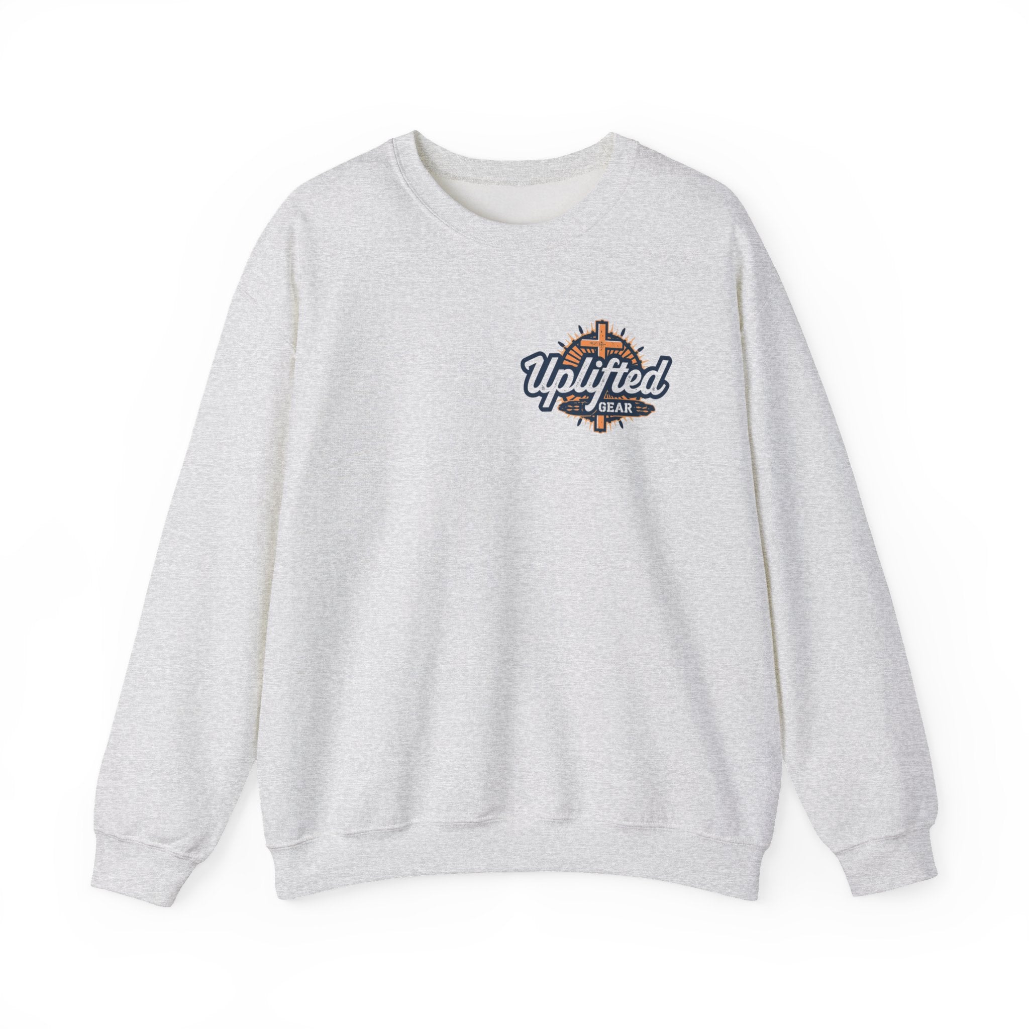 Bible Verse Unisex Heavy Blend™ Crewneck Sweatshirt - Isaiah 41 : 10 Printify