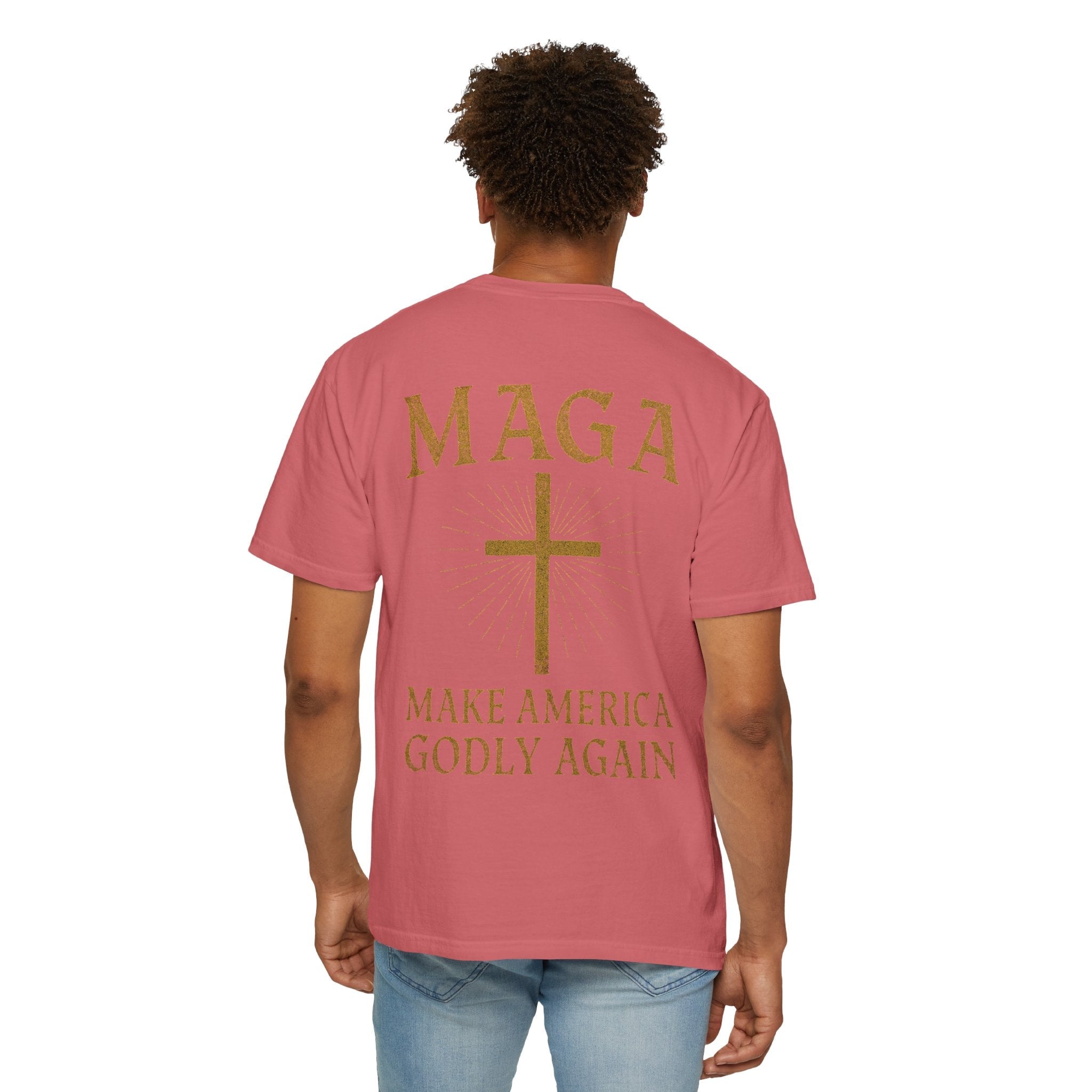 Make America Godly Again T-Shirt – MAGA Christian Patriotic Tee for Bold Faith & Freedom Printify