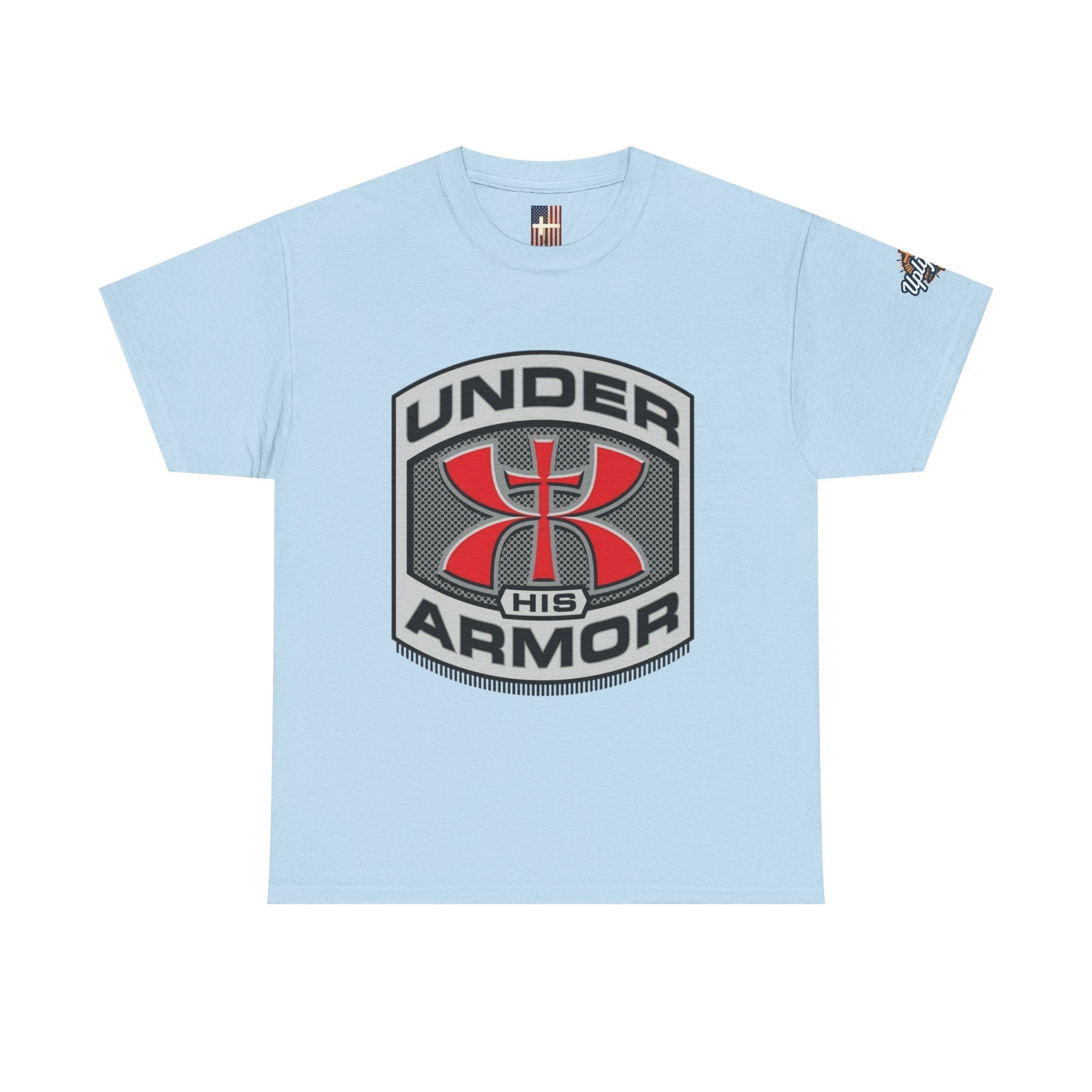 Under HIS Armor Christian T-Shirt — Faith-Inspired Under Armour Style Printify