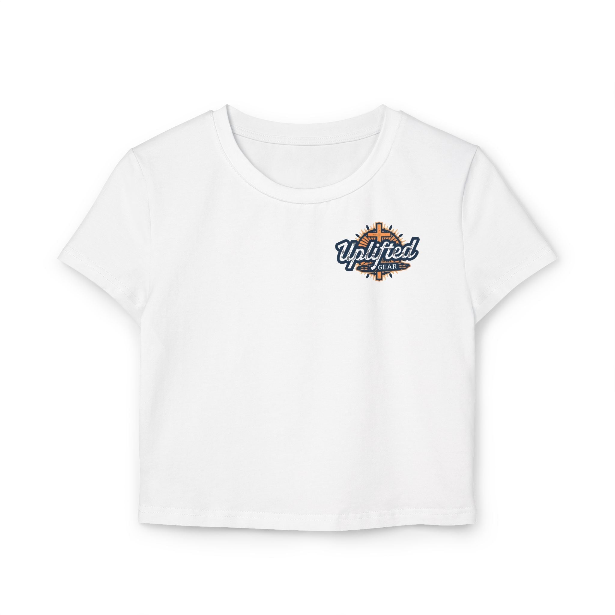 Women's Baby Tee - Ephesians 6:11 Bible Verse Religious Design Printify
