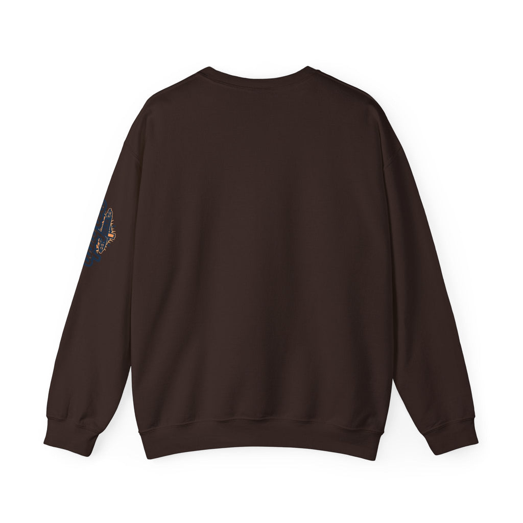 Jesus Saves Sweatshirt – 3 Nails Crucifix Cross Christian Sweatshirt for Redemption Faith & Bold Salvation Printify