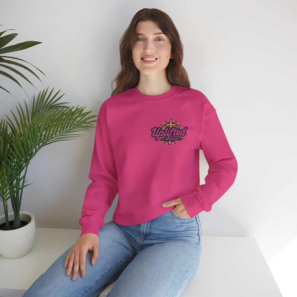 There Are Only 2 Genders Sweatshirt – Adam & Eve Cross Christian Hoodie for Bold Truth Printify