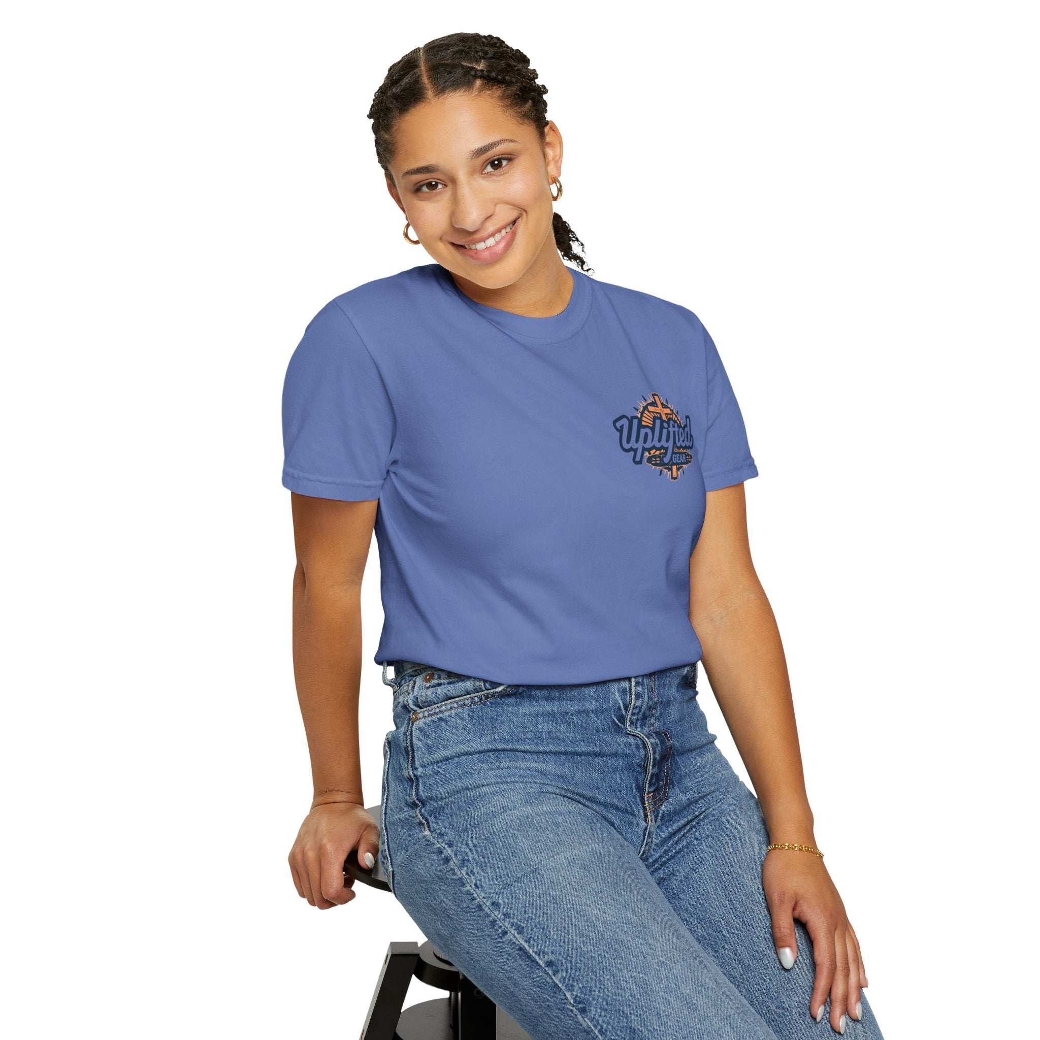 Bible Verse Unisex Garment-Dyed T-shirt -  Philippians 4 : 13 Printify