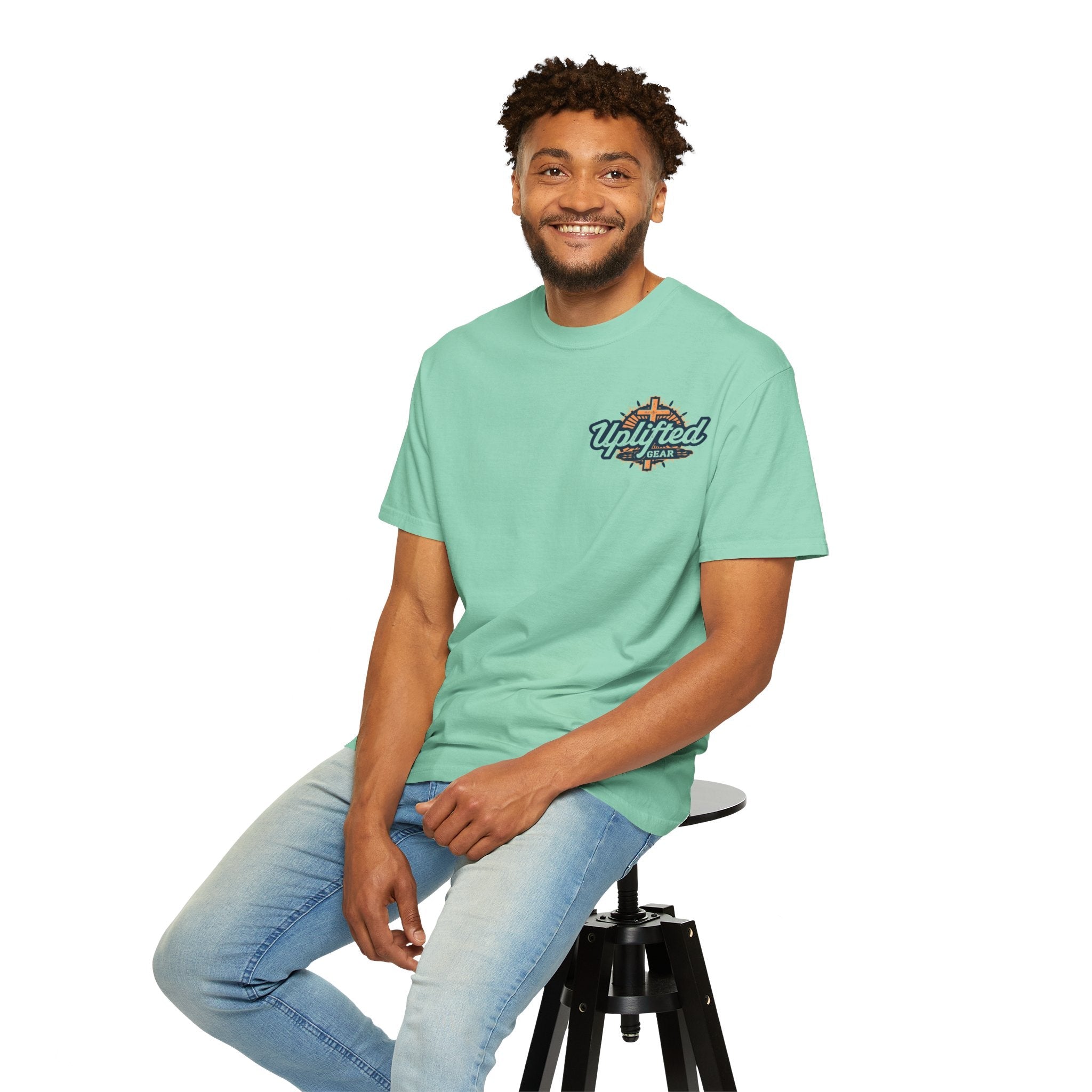 AMEN Acronym T-Shirt – Always Agree with God Move with God End with God Never Doubt God Christian Tee for Unwavering Faith Printify