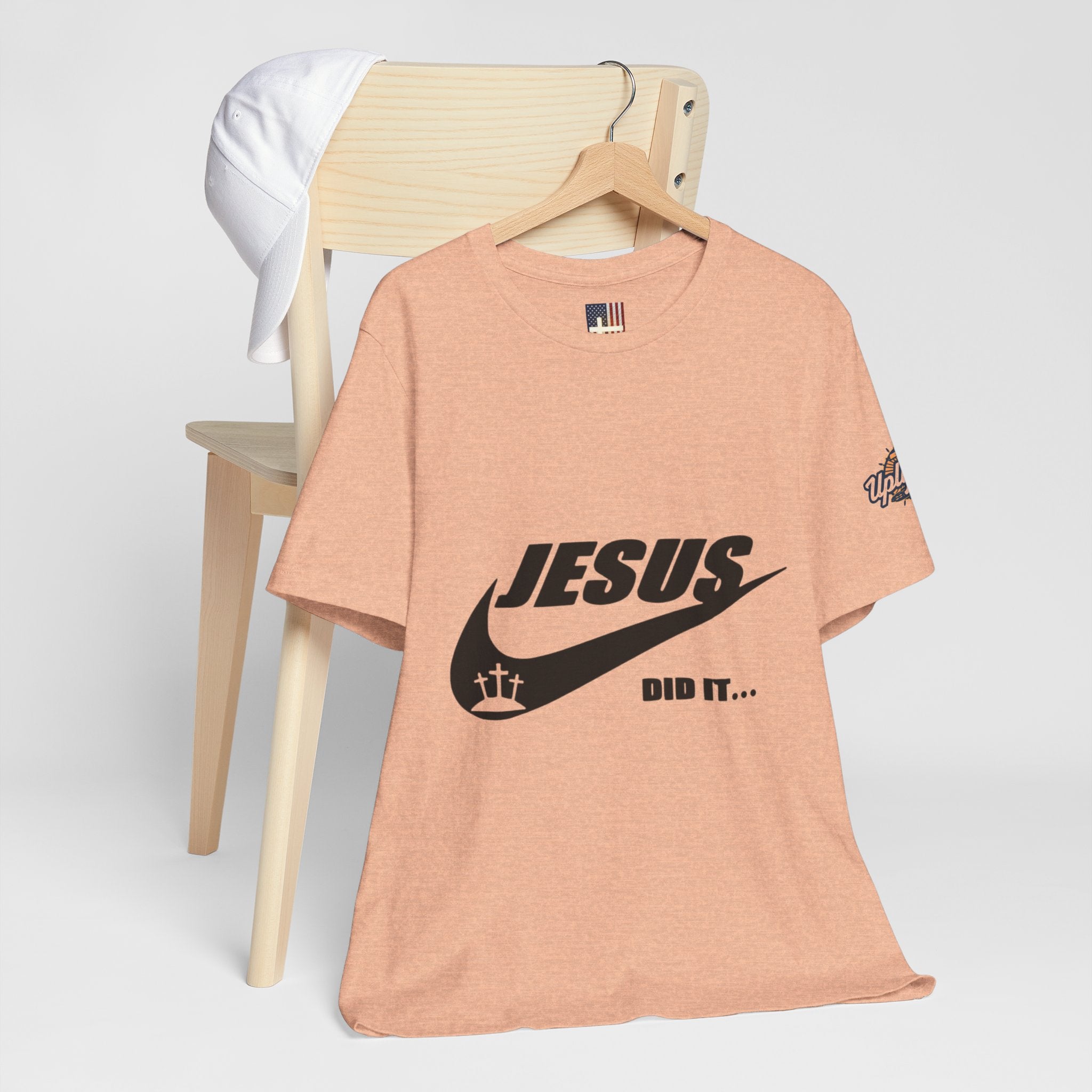 Jesus Did It T-shirt - Funny Christian Parody T-shirt - Faith & Victory Apparel