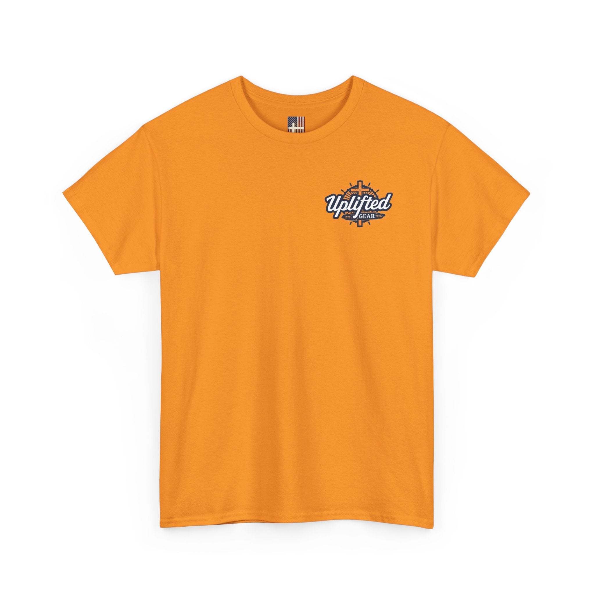 Walk By Faith Footprint T-Shirt Printify