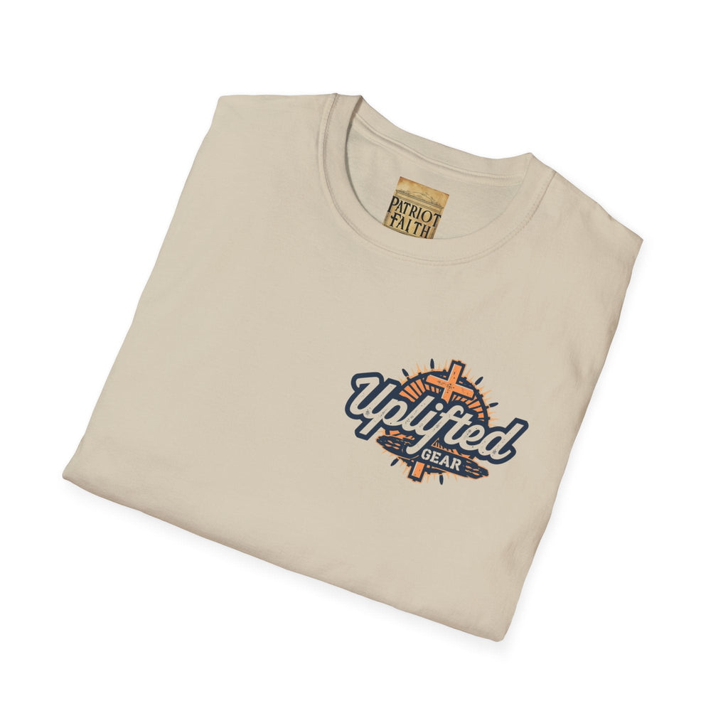 Religious Graphic Tee with Armor Of God Design - Unisex Softstyle T-Shirt Printify