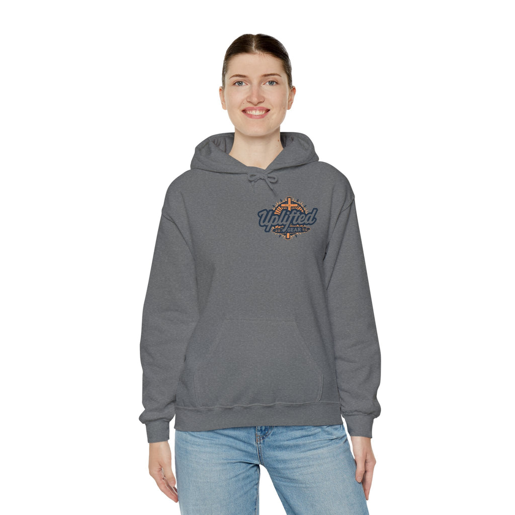 There Are Only 2 Genders Hoodie – Adam & Eve Cross Christian Hoodie for Bold Truth Printify