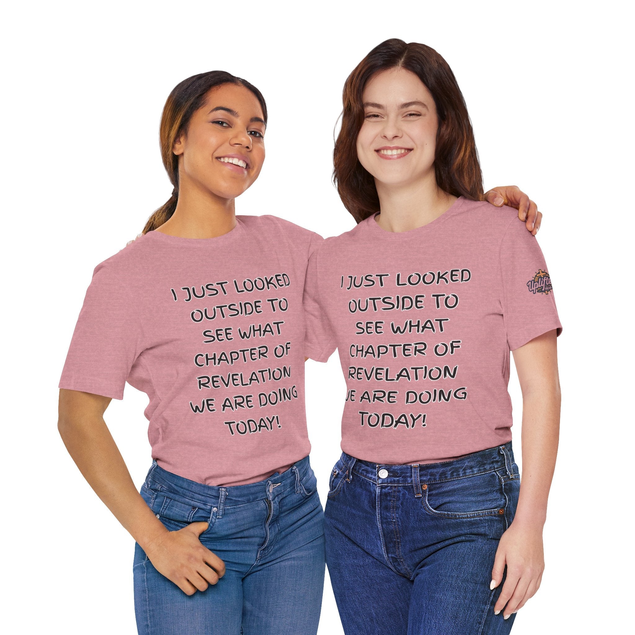 What Chapter of Revelation T-shirt – I Looked Outside My Window Christian T-shirt for End Times Humor & Faith Printify