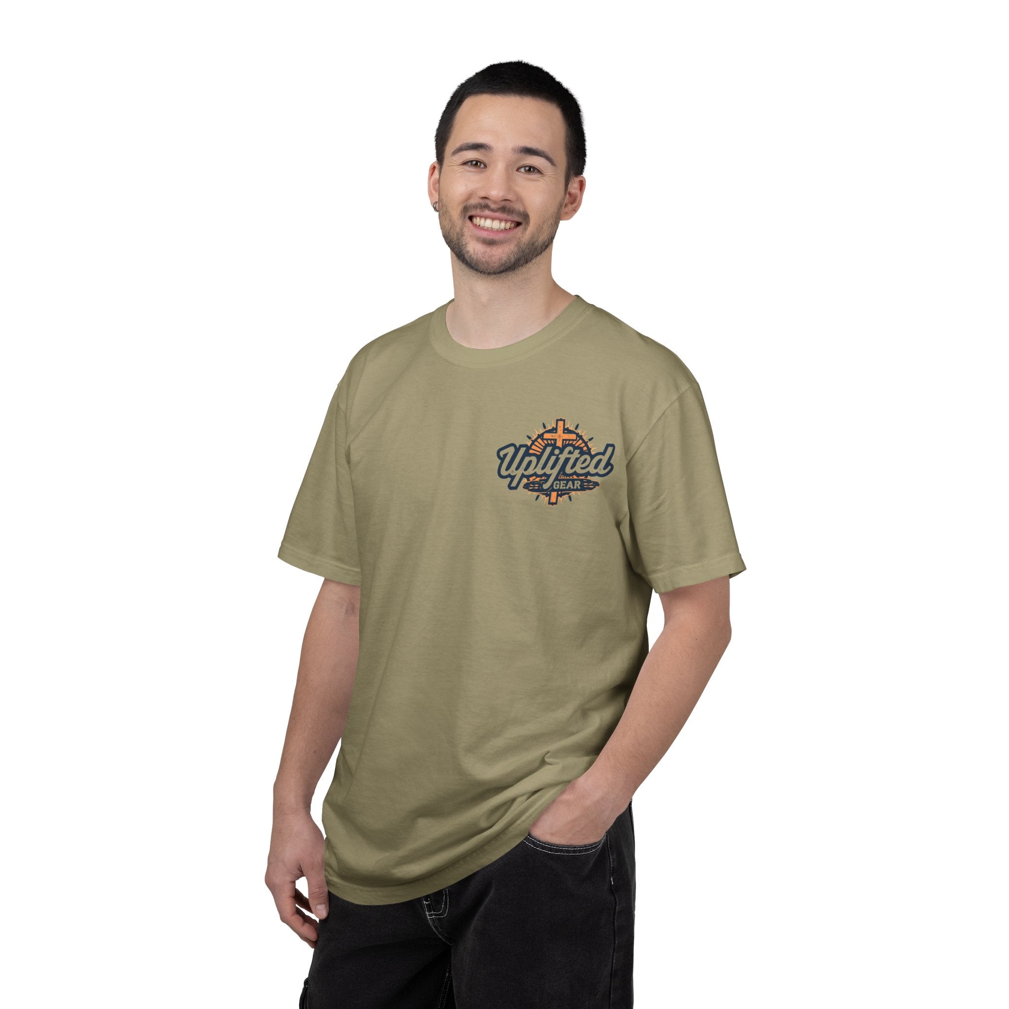 Fed Up? Give God Control, HE Delivers - Funny Christian T-shirt - Faith Parody T-shirt